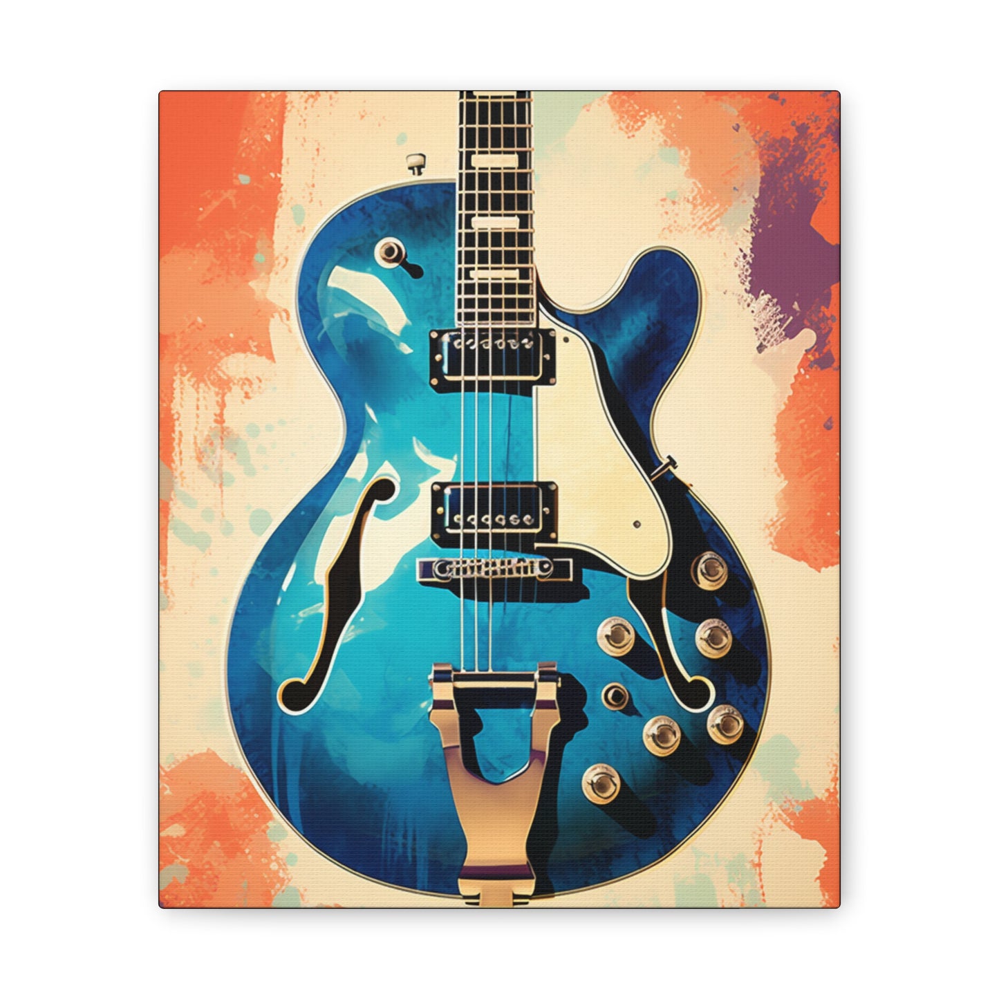Let Her Riff Canvas