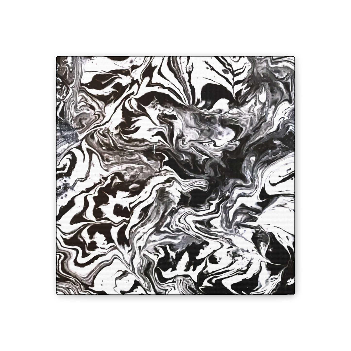 Marbleized Drift Canvas