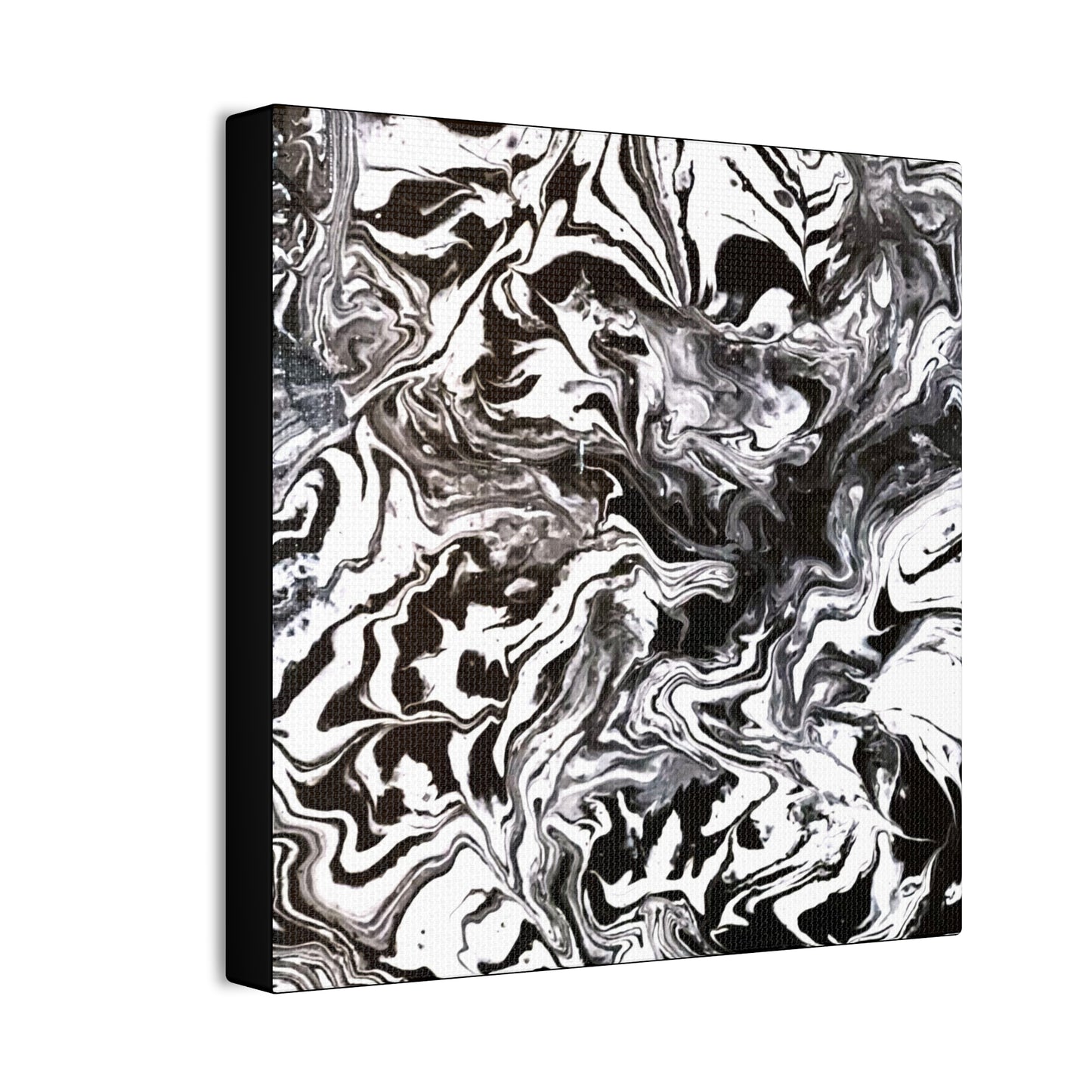 Marbleized Drift Canvas