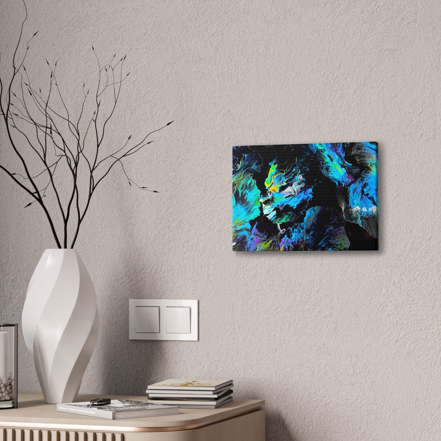 Sea of Serenity stretched canvas print