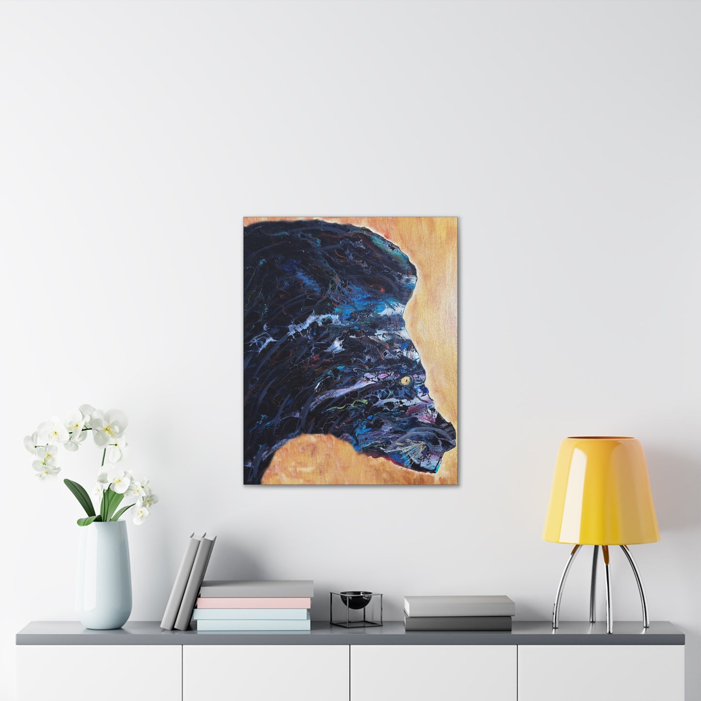 Midnight Beast Canvas
