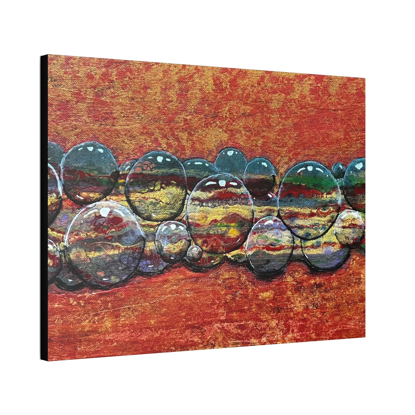 Bubblicious Semi-Gloss Canvas Print