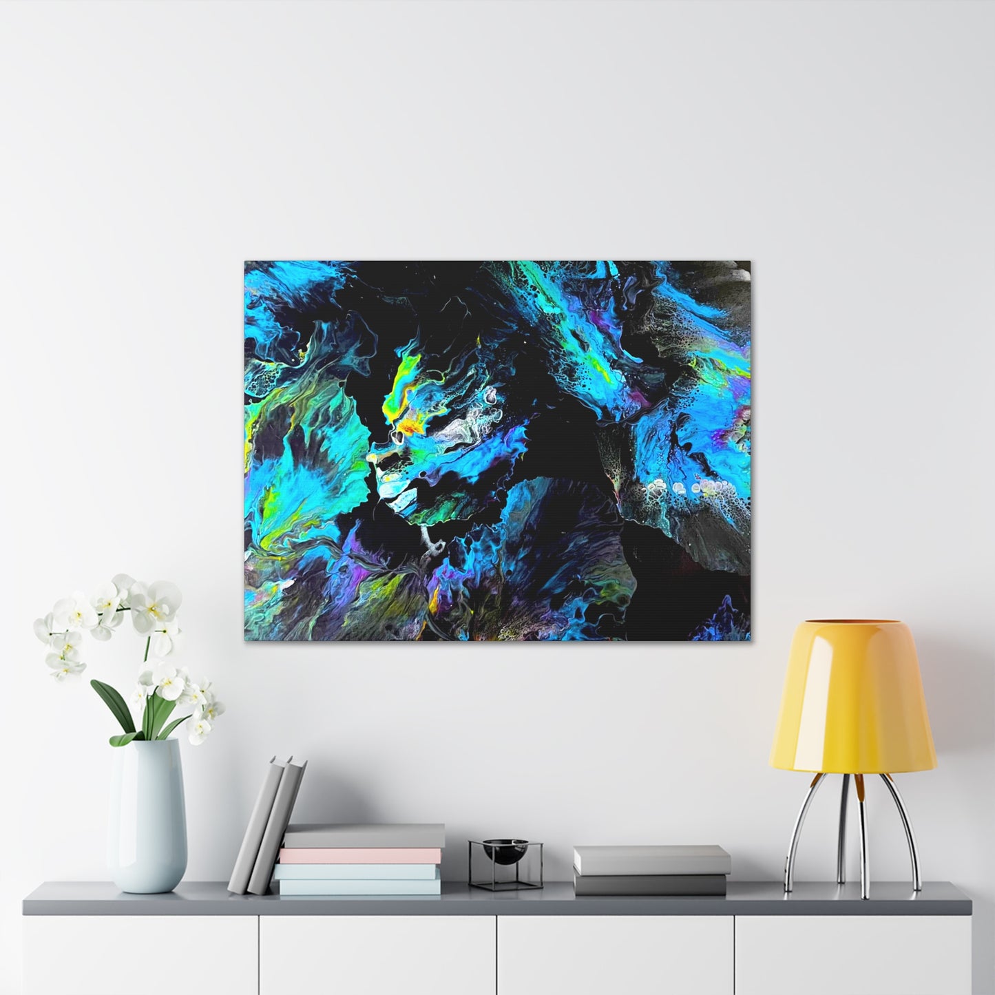 Sea of Serenity stretched canvas print