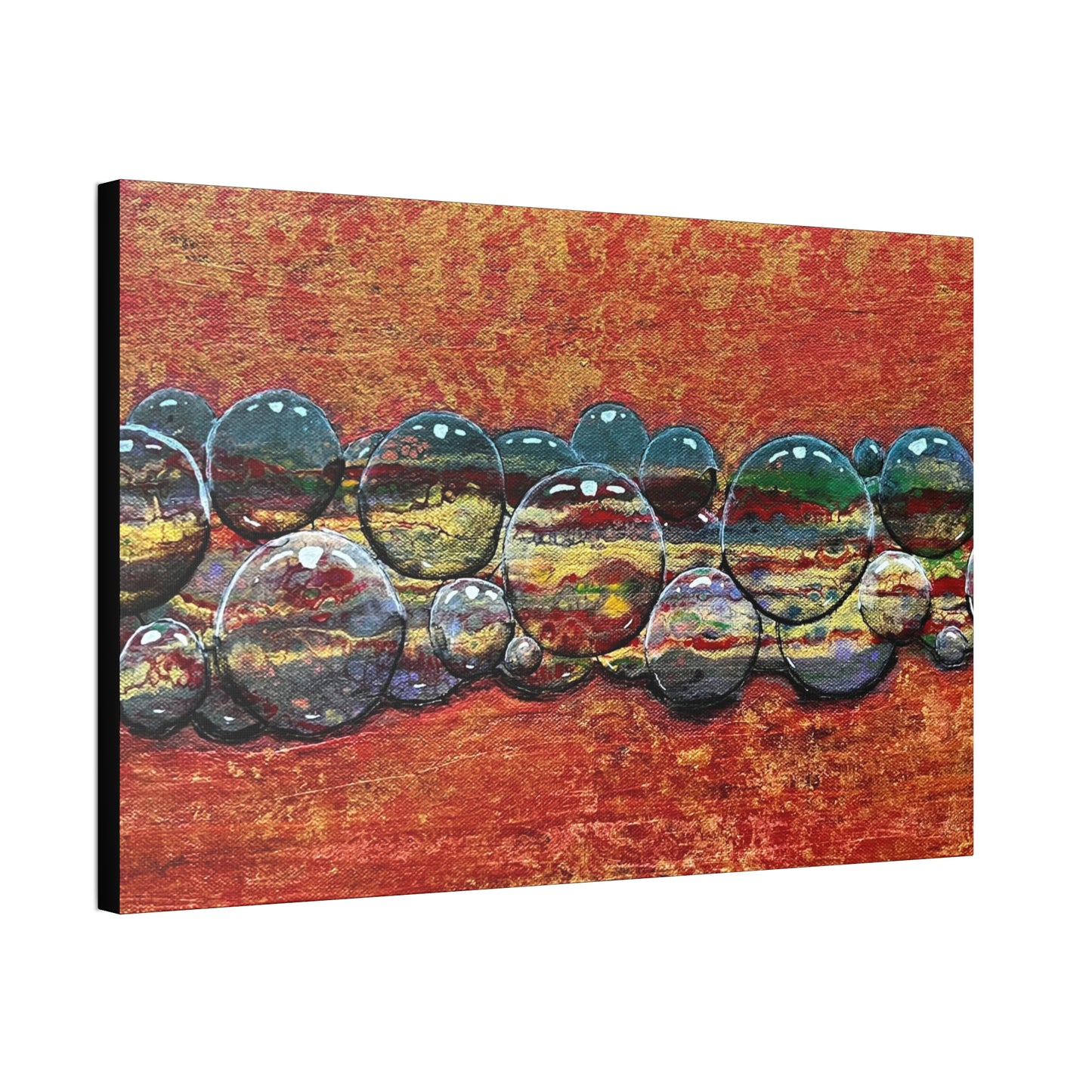 Bubblicious Semi-Gloss Canvas Print