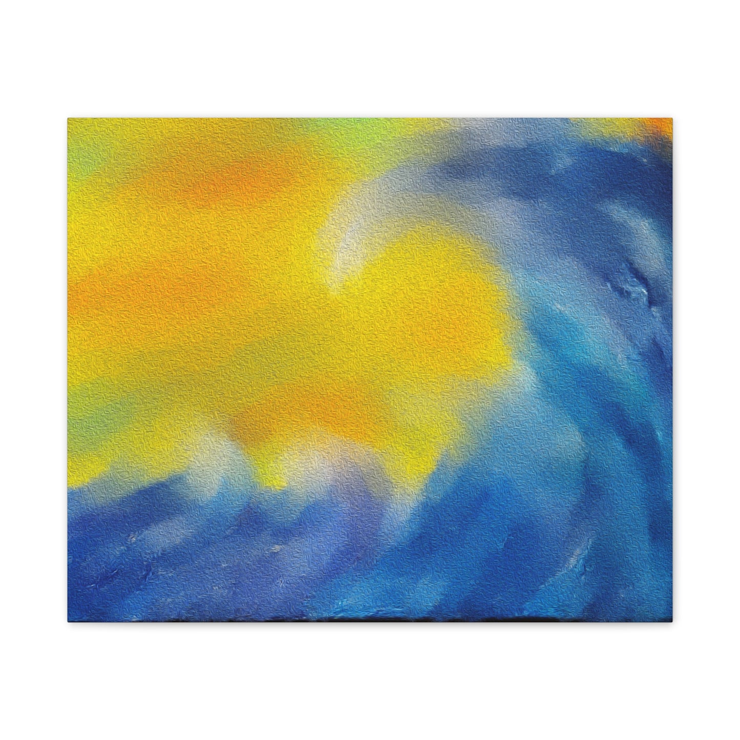 Morning Tide stretched canvas print
