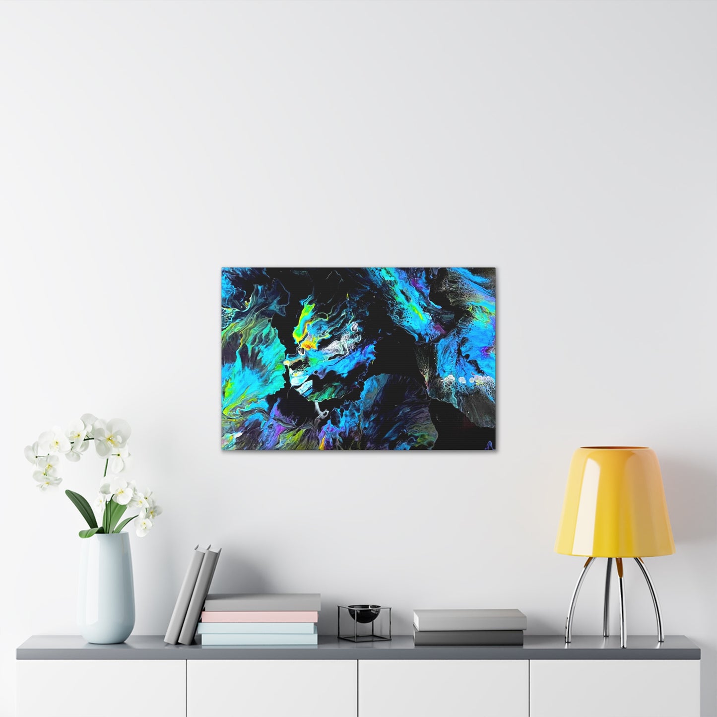 Sea of Serenity stretched canvas print