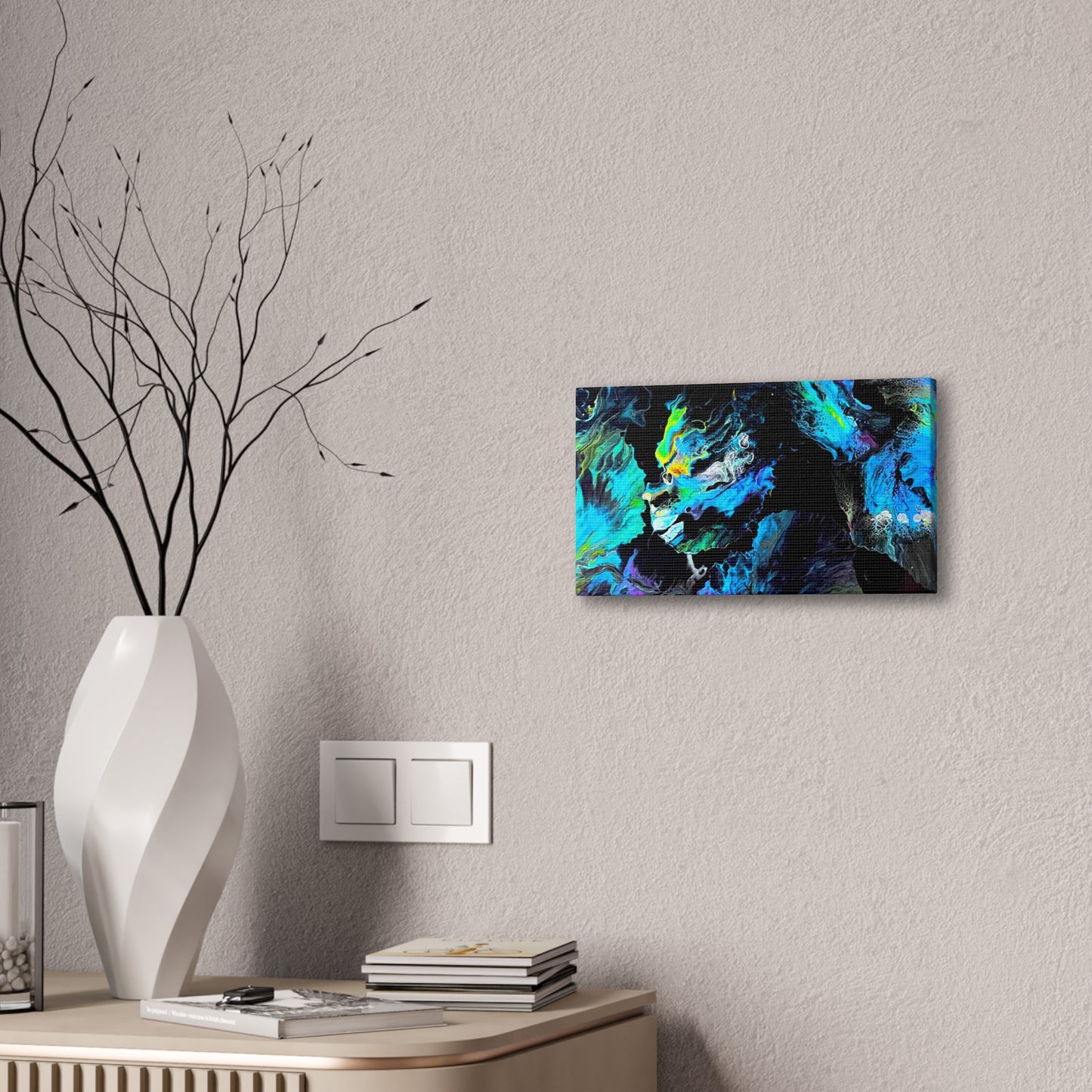 Sea of Serenity stretched canvas print