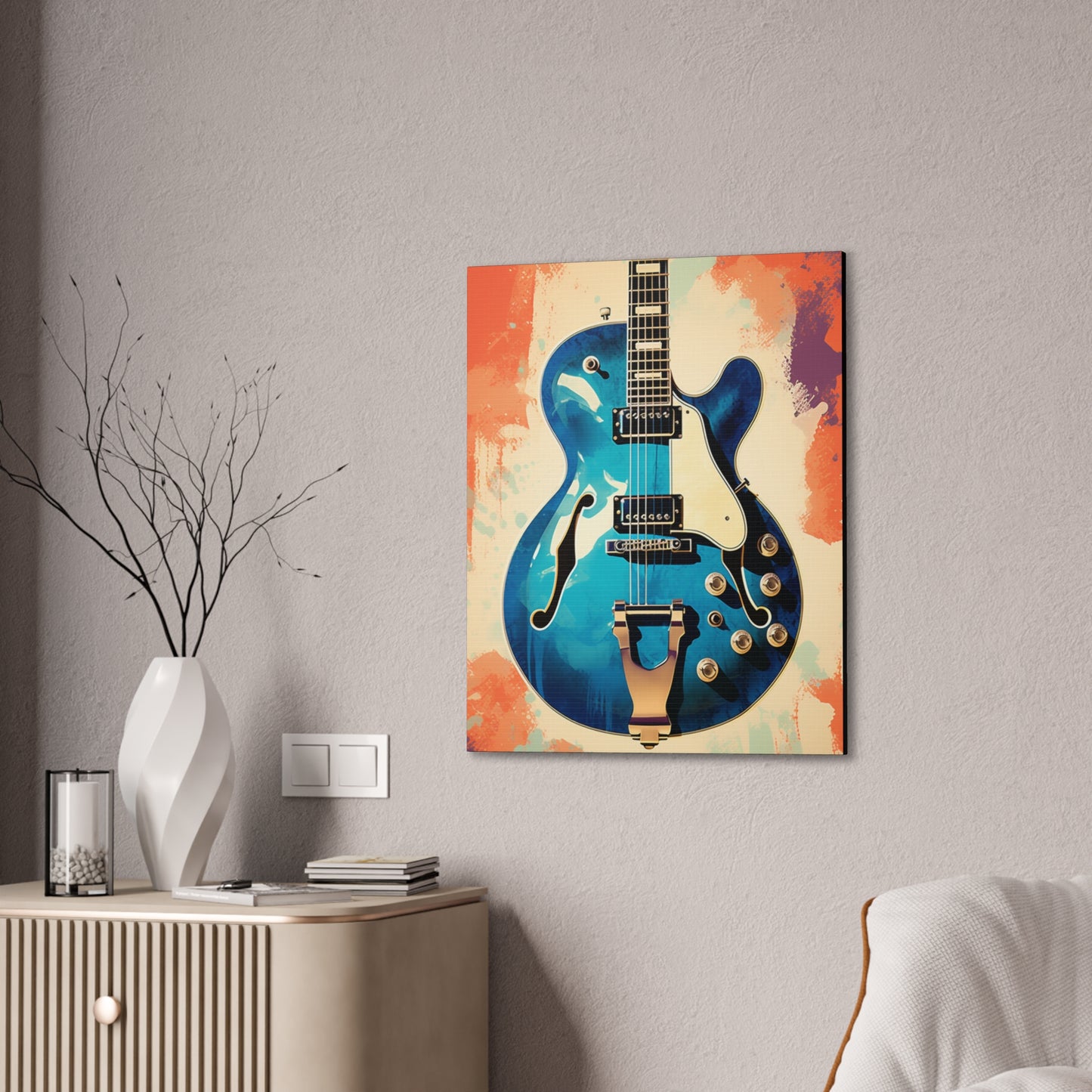 Let Her Riff Canvas