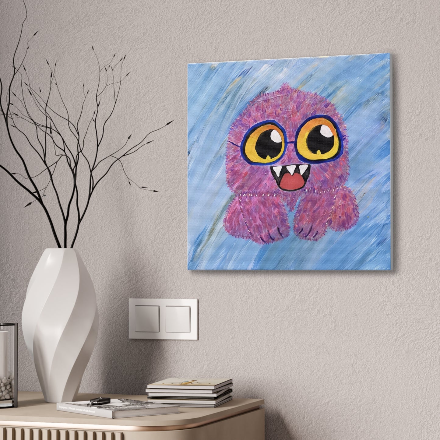 Big Eyed Buddy Canvas