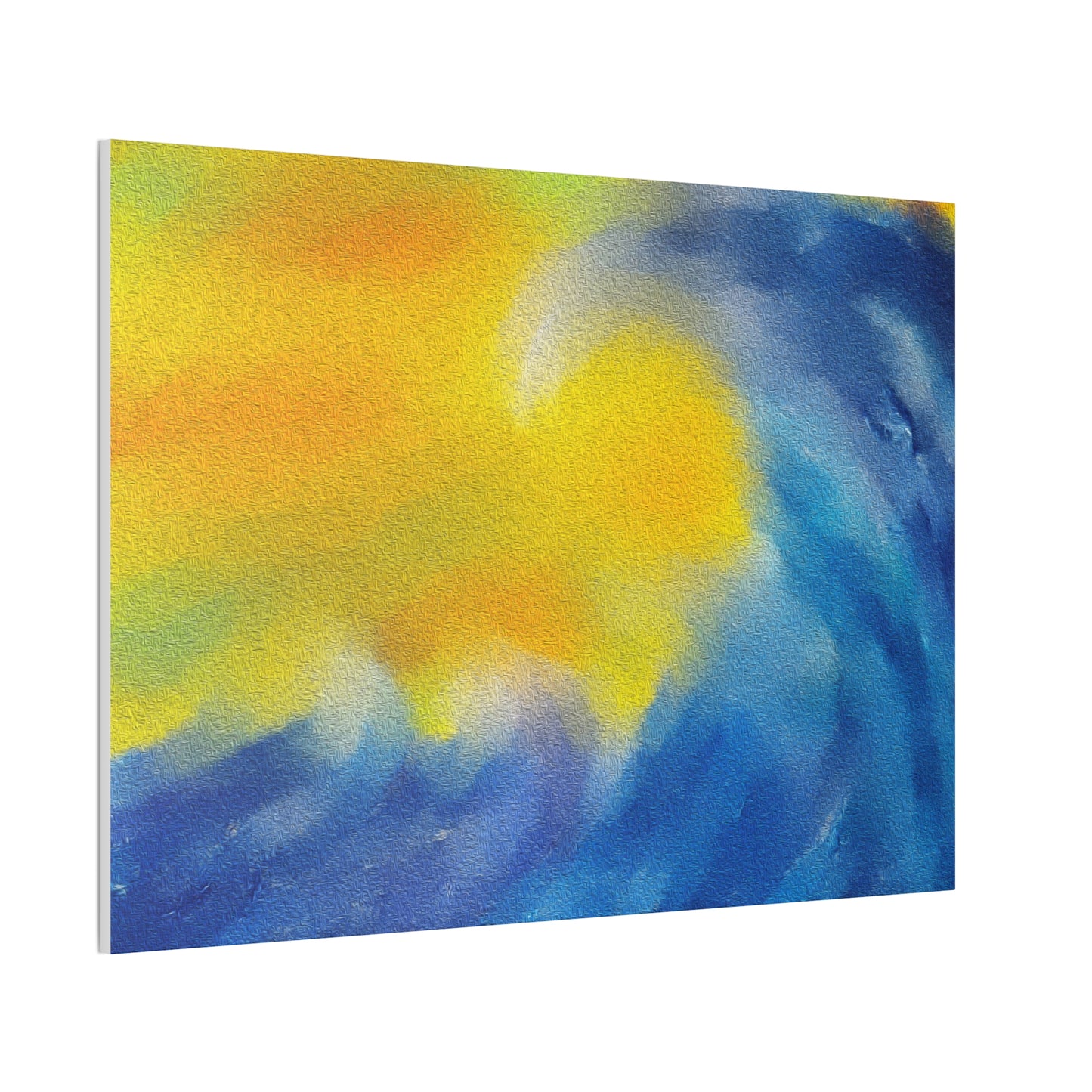 Morning Tide stretched canvas print
