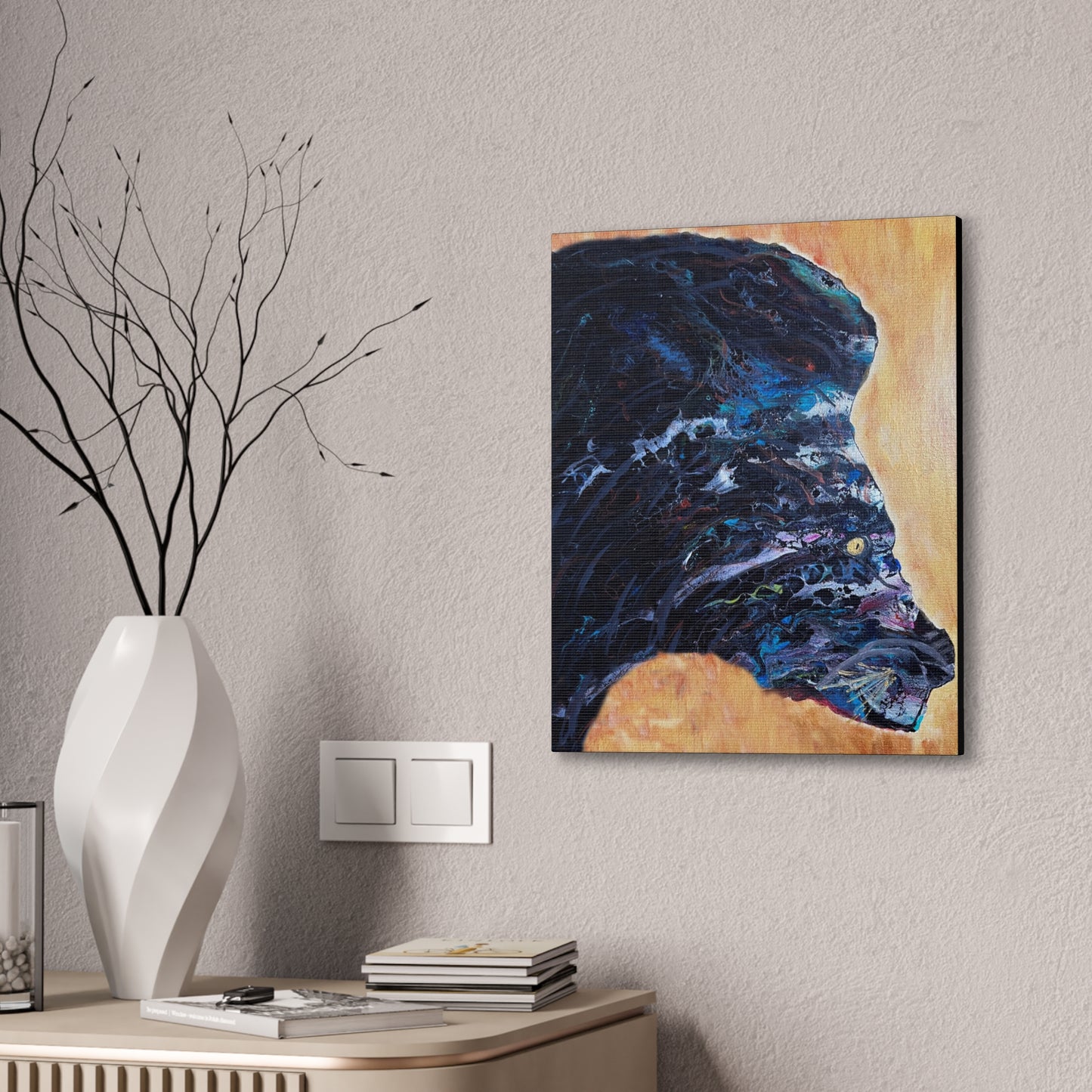 Midnight Beast Canvas