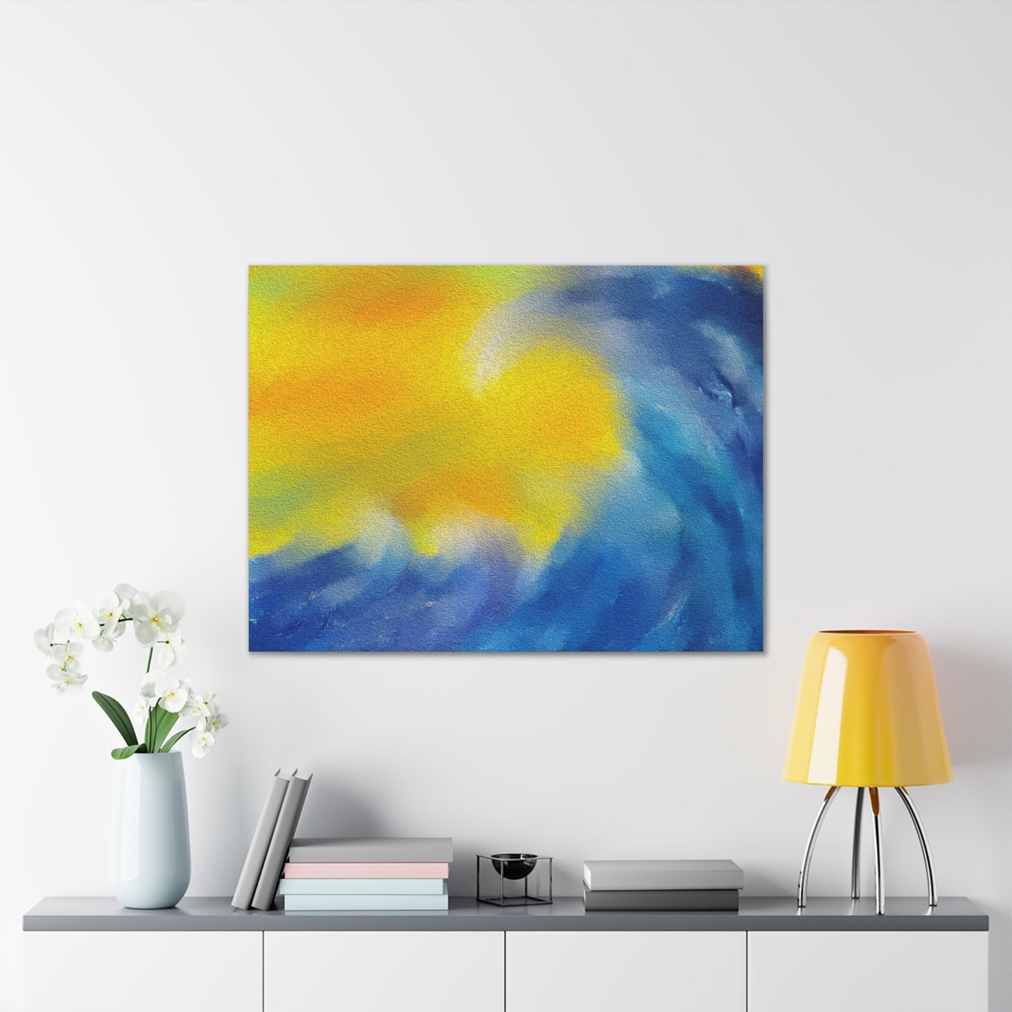 Morning Tide stretched canvas print