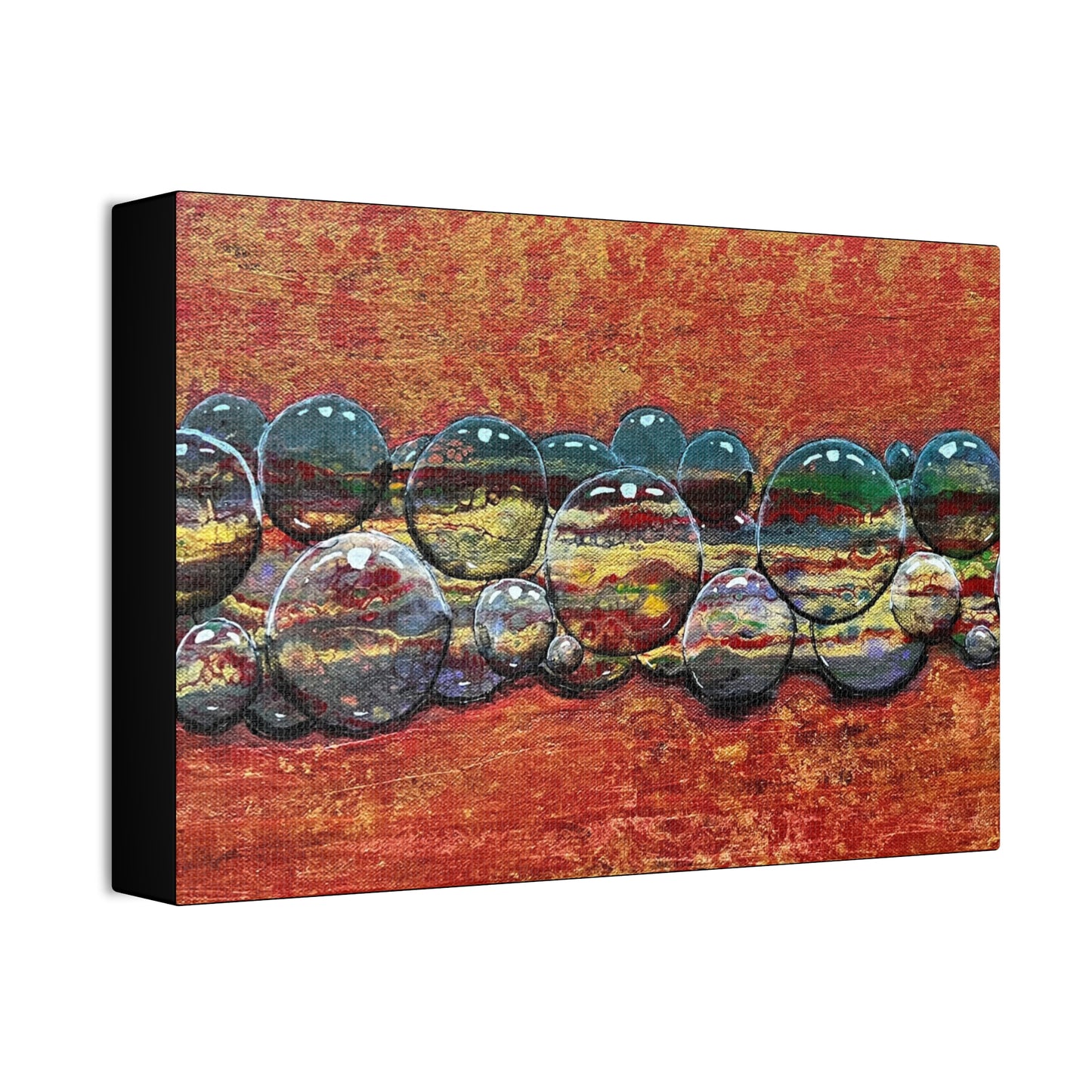 Bubblicious Semi-Gloss Canvas Print