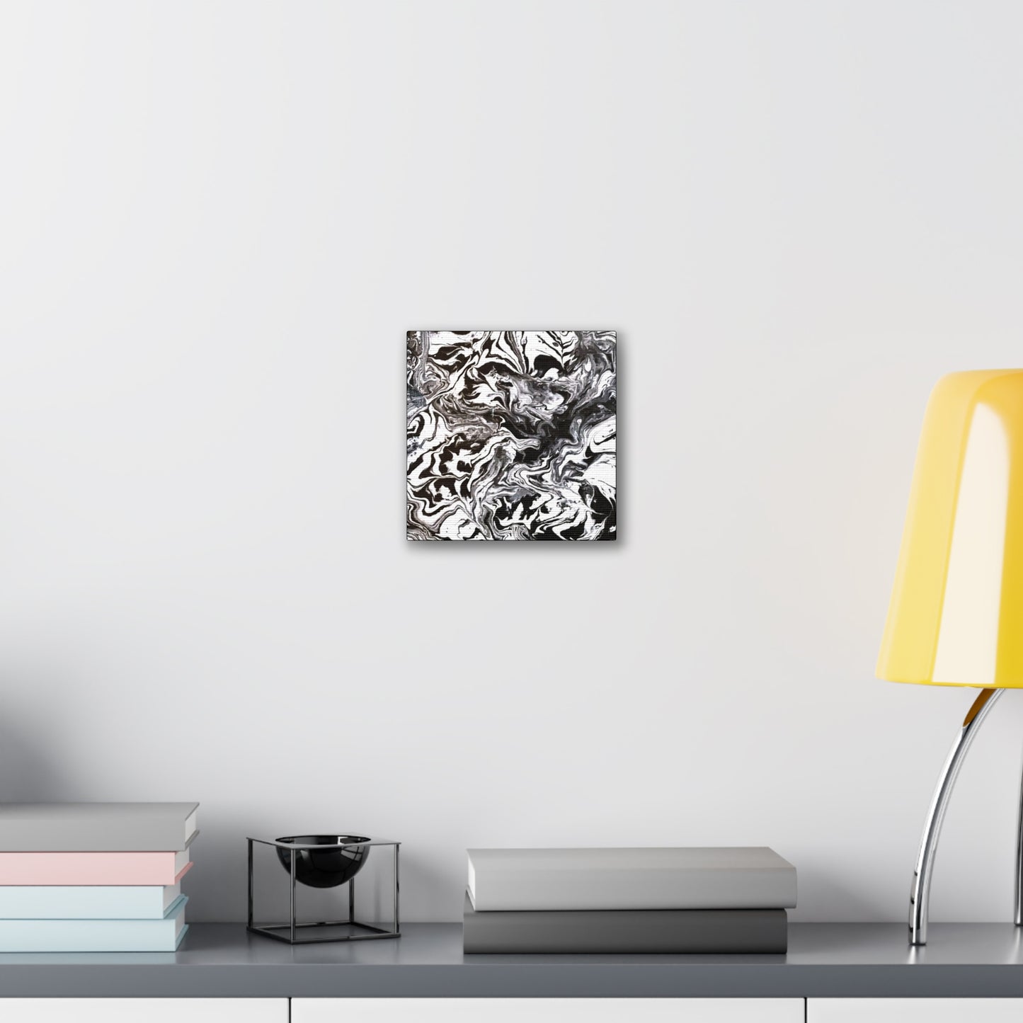 Marbleized Drift Canvas