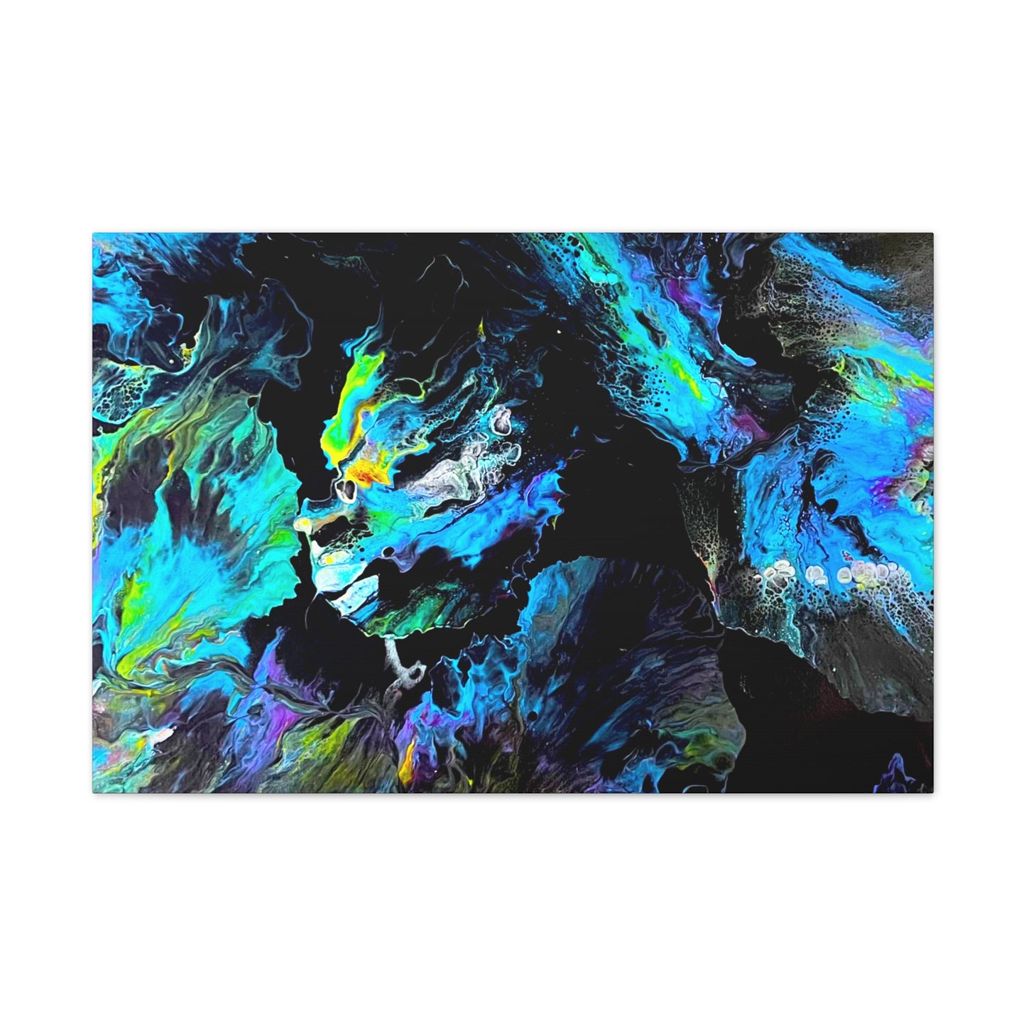 Sea of Serenity stretched canvas print