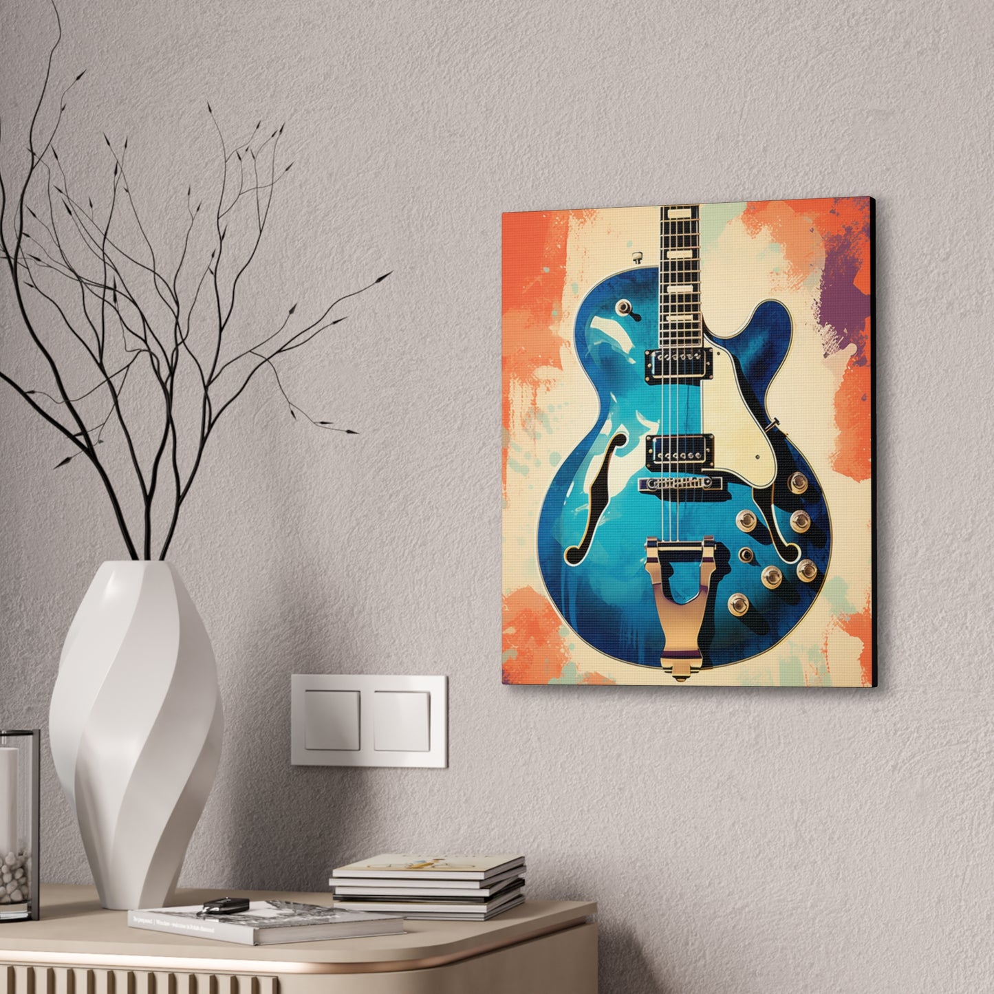 Let Her Riff Canvas