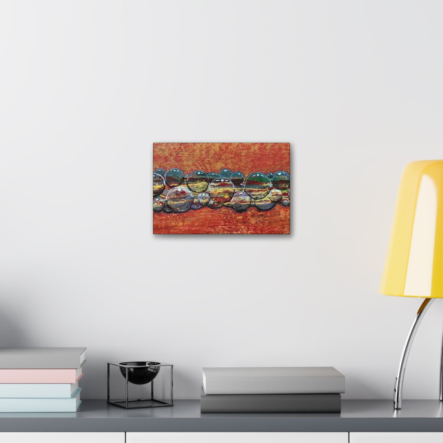 Bubblicious Semi-Gloss Canvas Print