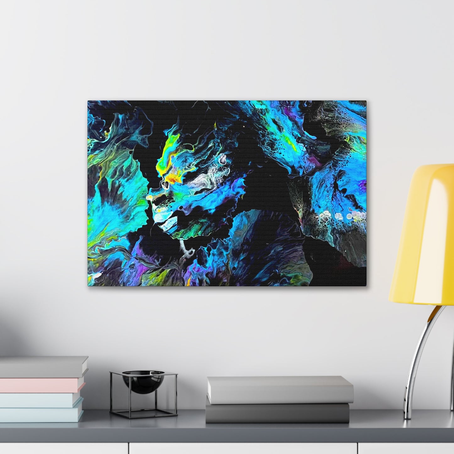 Sea of Serenity stretched canvas print