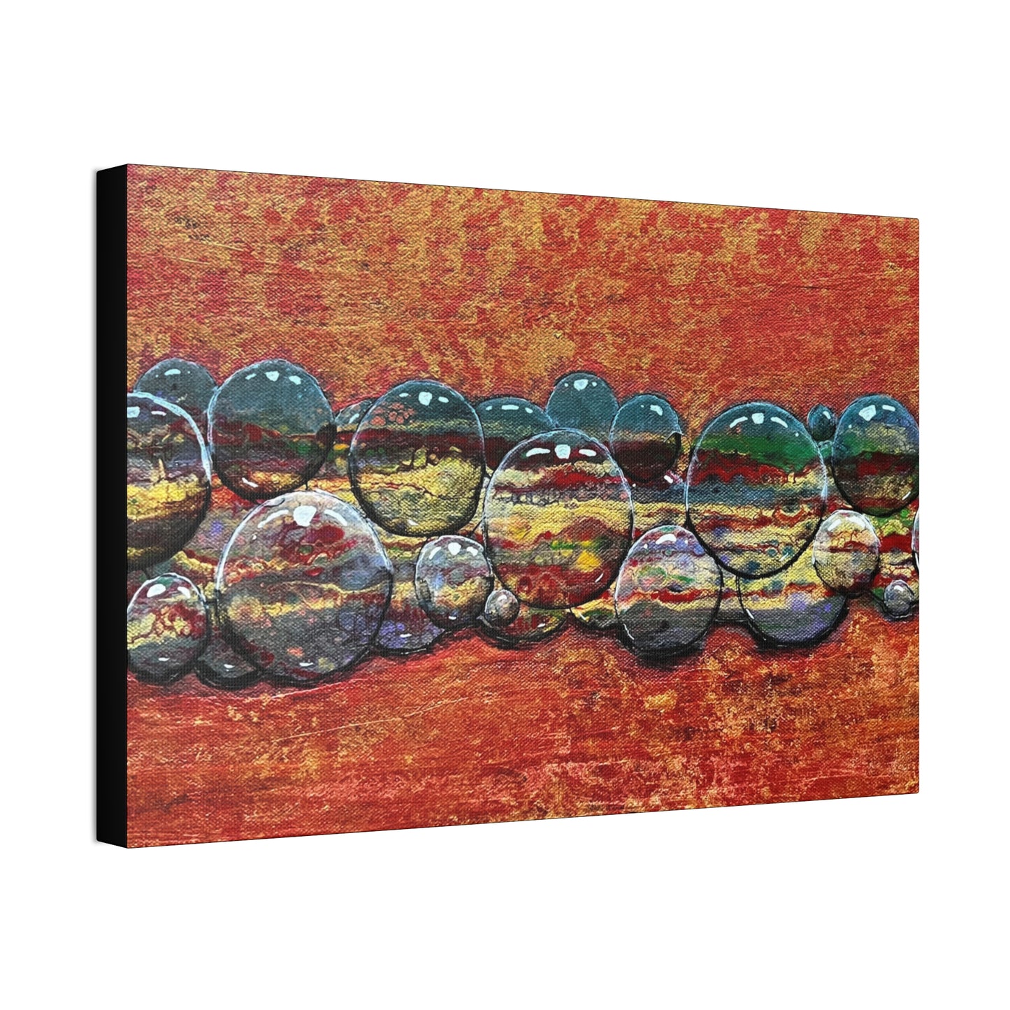 Bubblicious Semi-Gloss Canvas Print