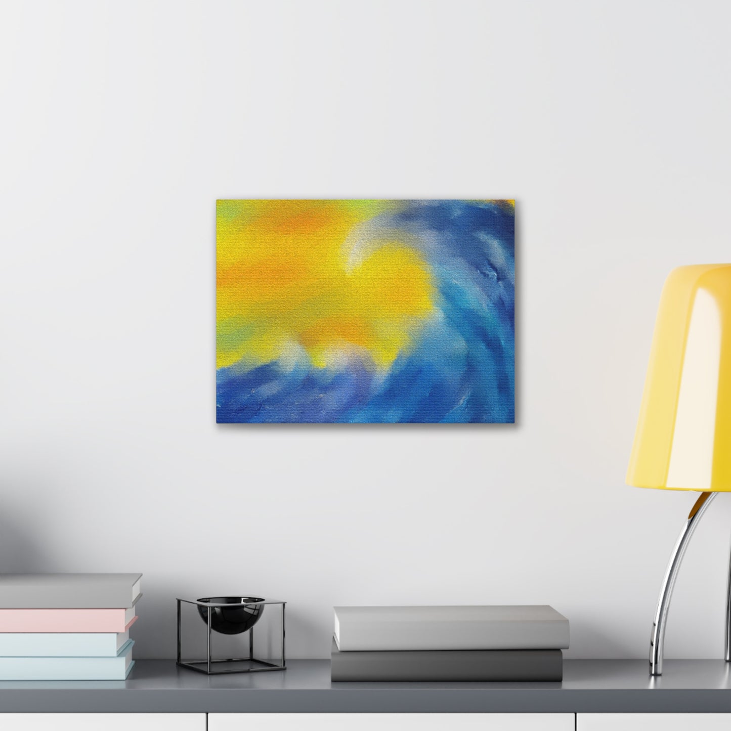 Morning Tide stretched canvas print