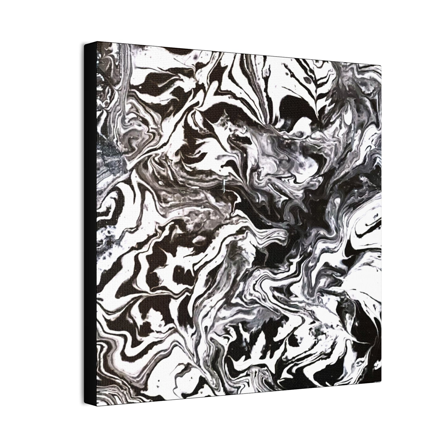 Marbleized Drift Canvas