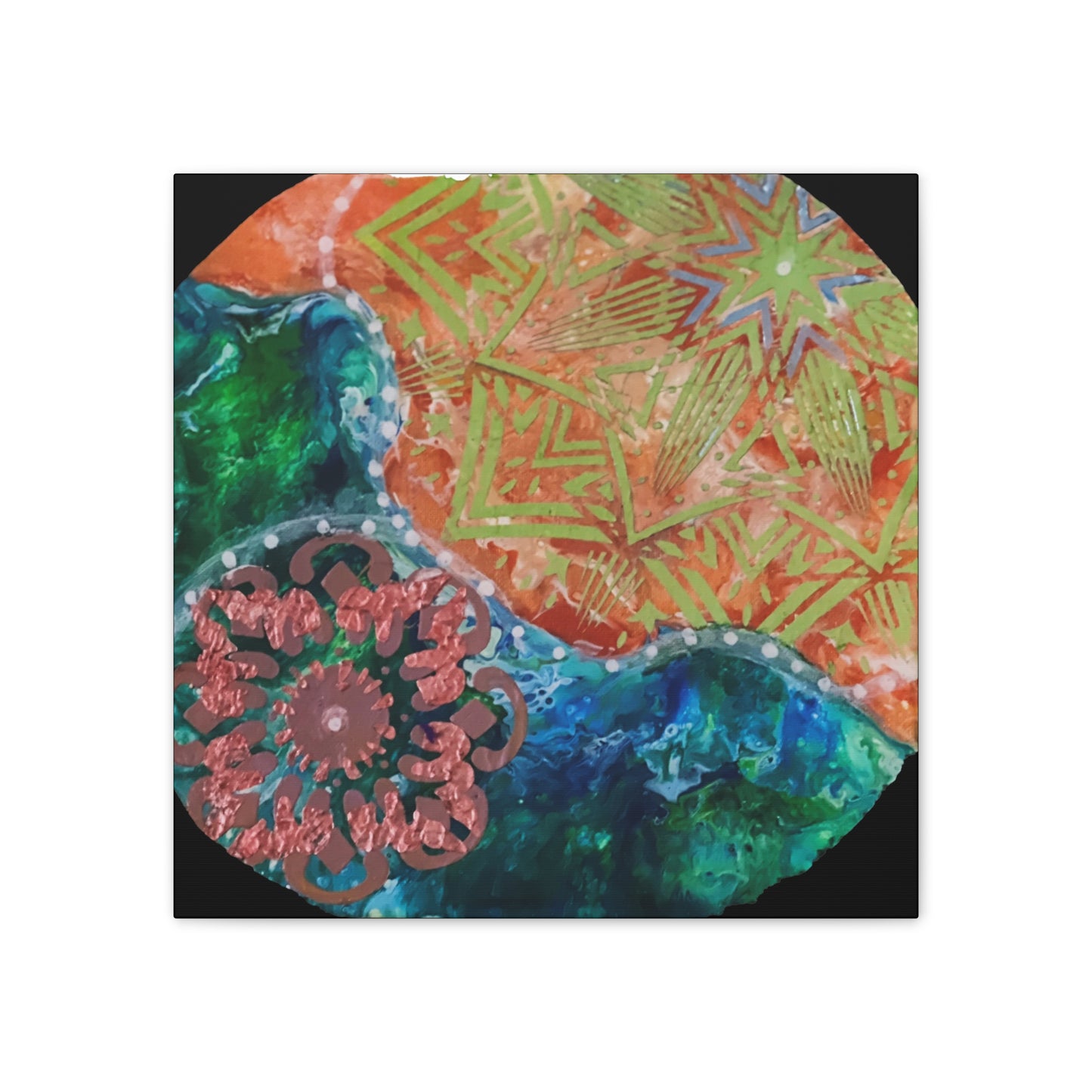 Spirit Harmony stretched canvas print