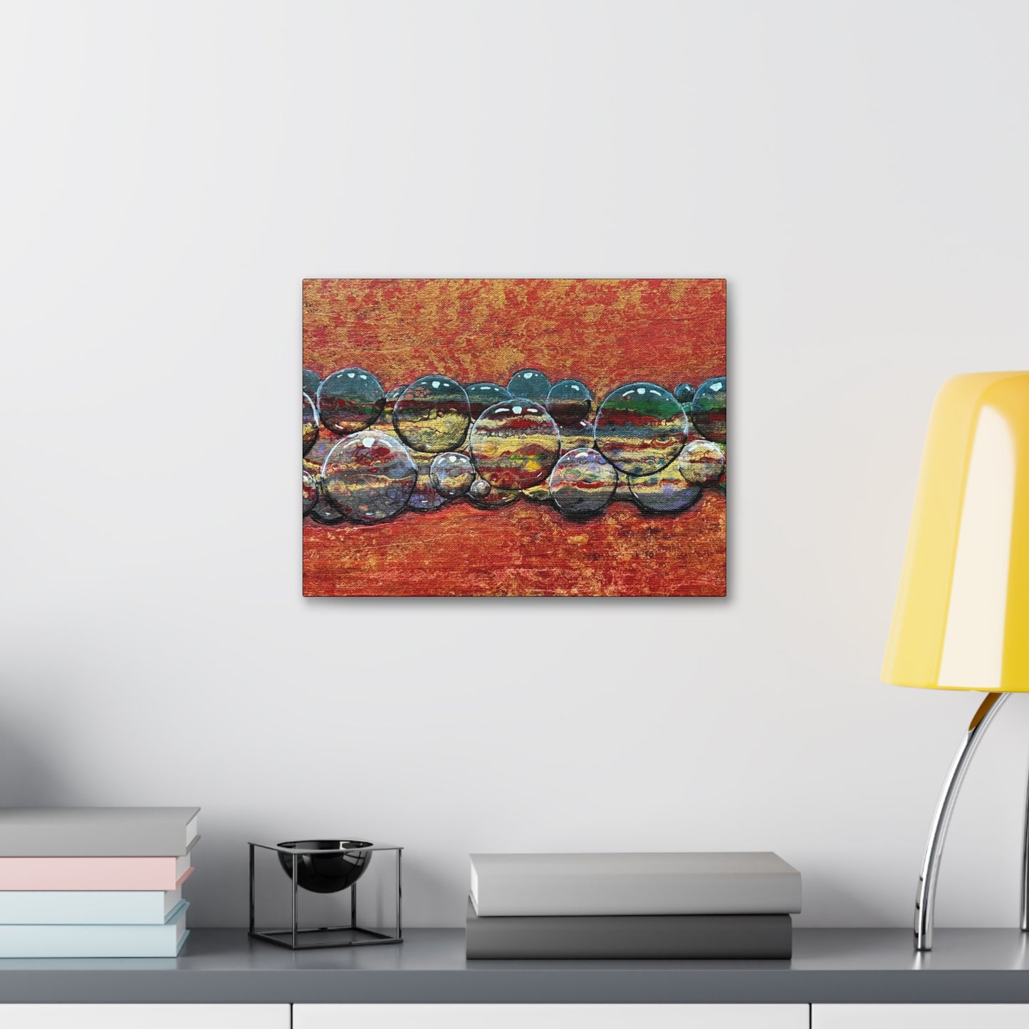 Bubblicious Semi-Gloss Canvas Print