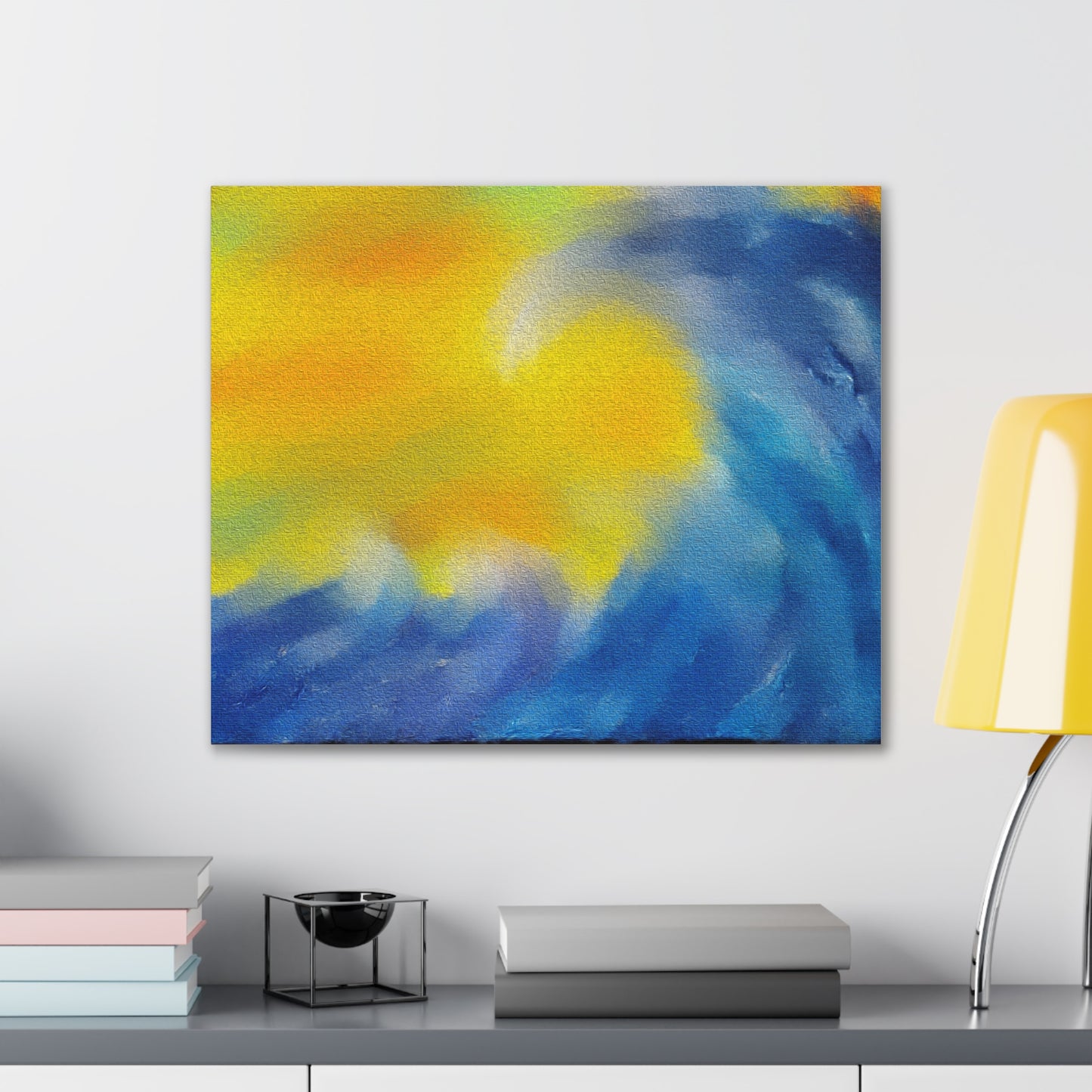 Morning Tide stretched canvas print