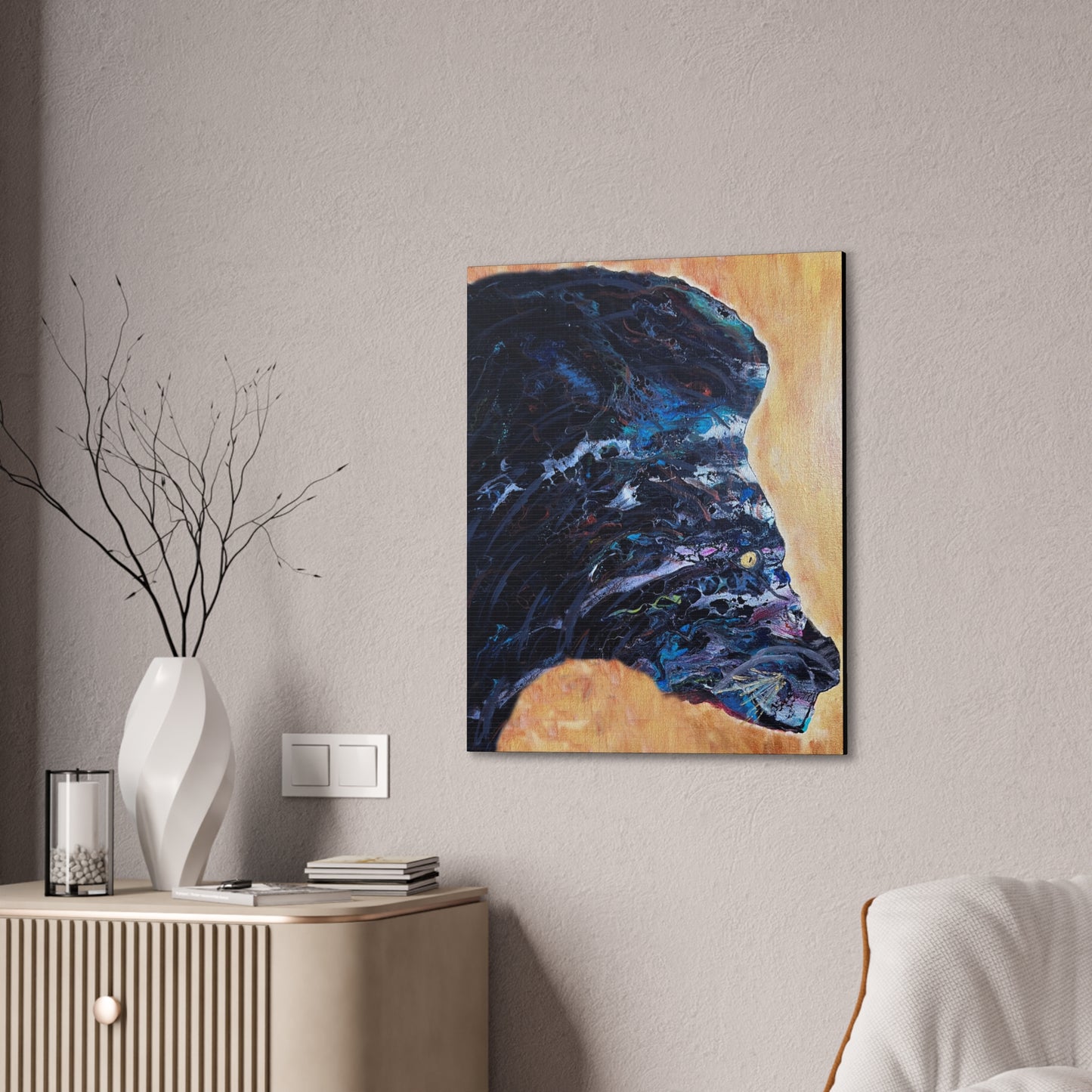 Midnight Beast Canvas
