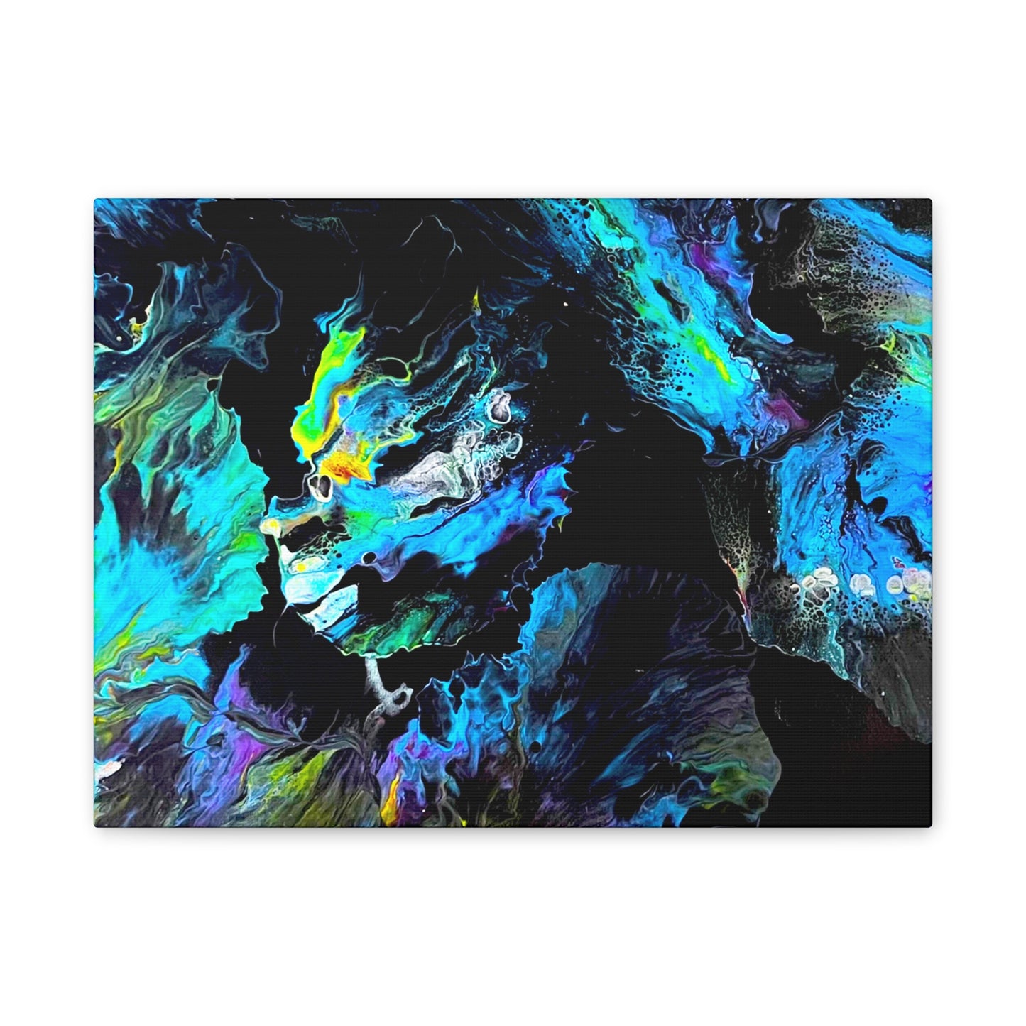 Sea of Serenity stretched canvas print