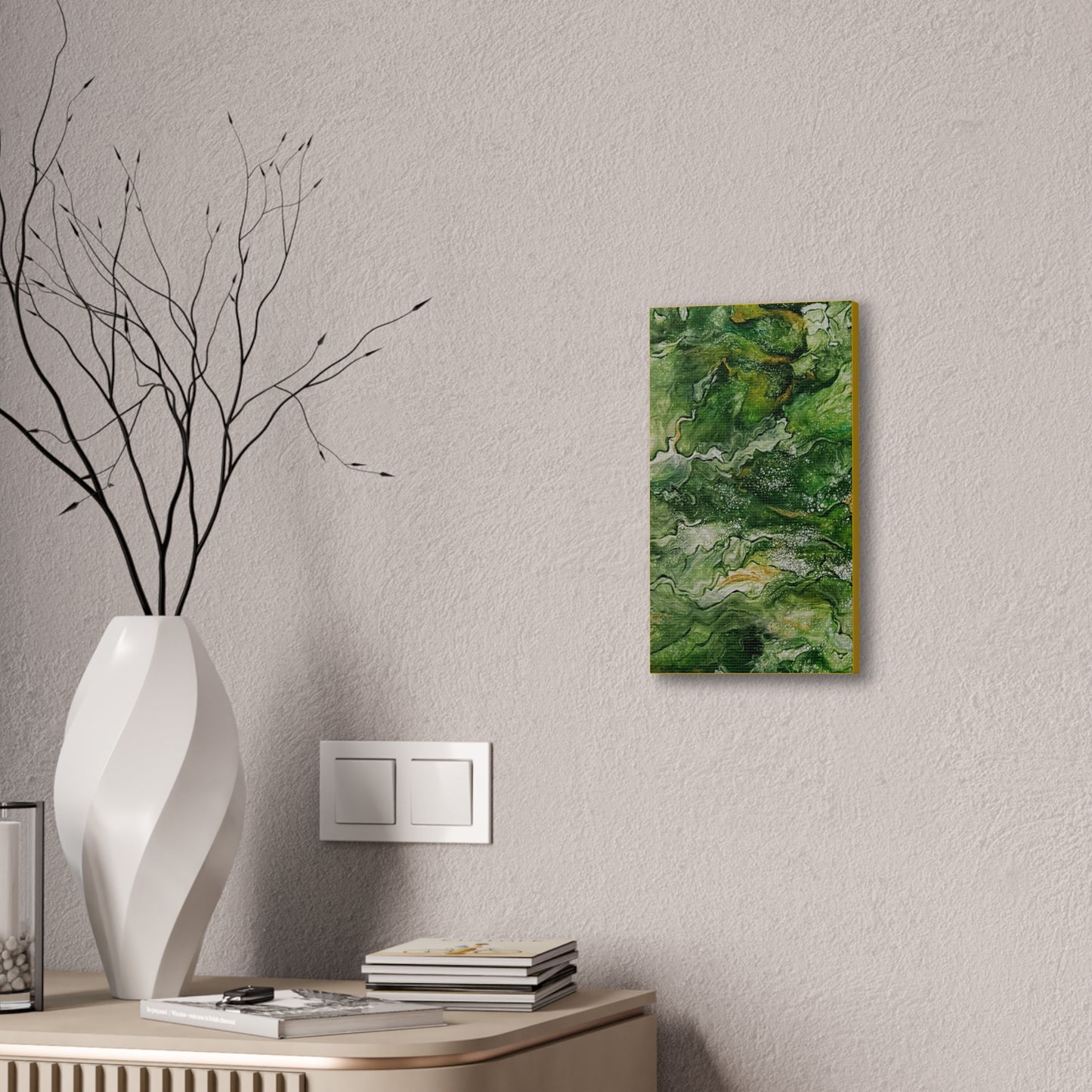 Emerald Oasis Canvas Print, 0.75"