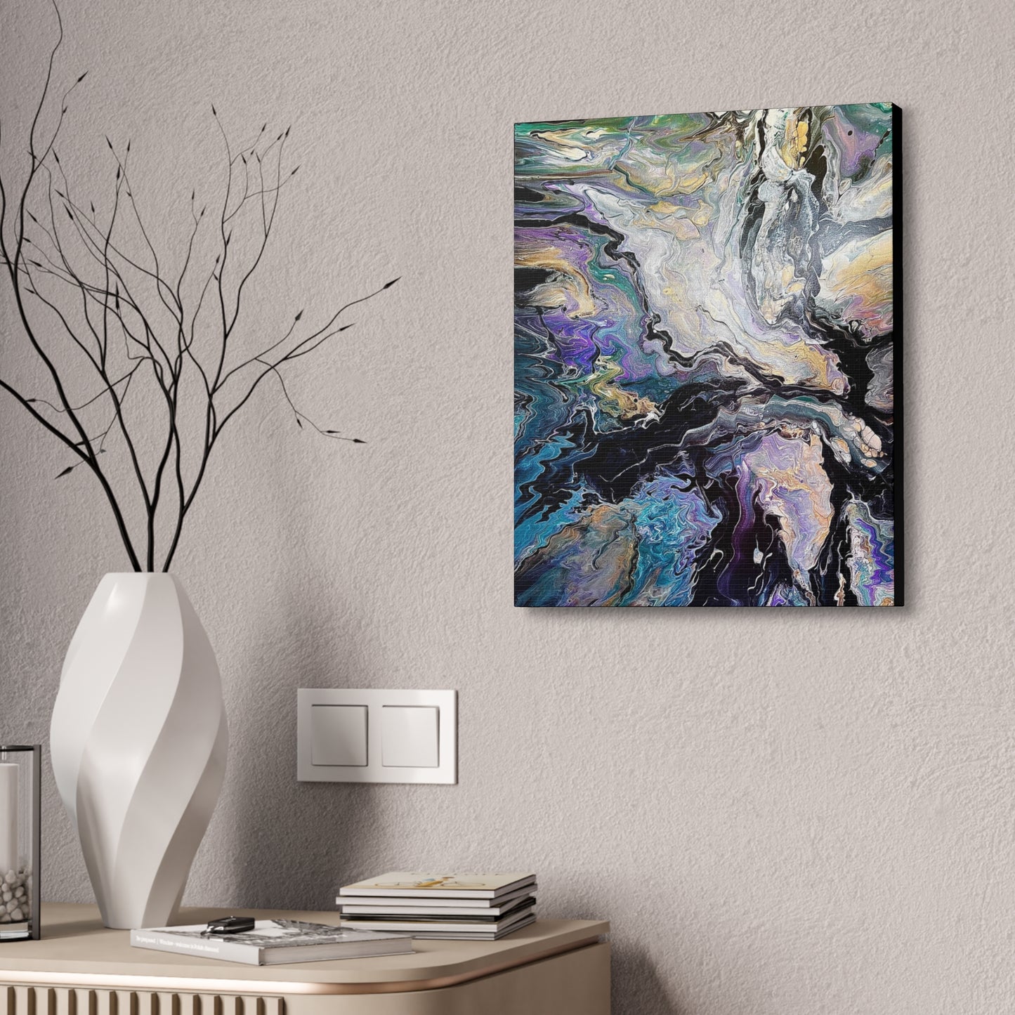 Nebulous Serenity Canvas