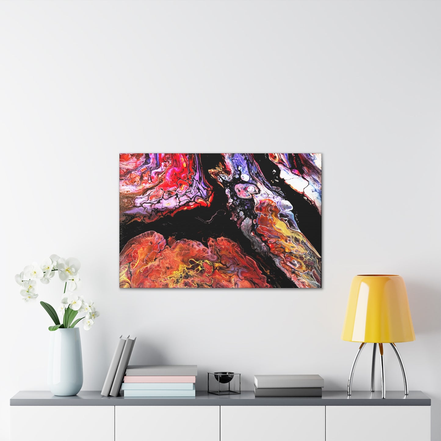 Vibrant X Ray Canvas