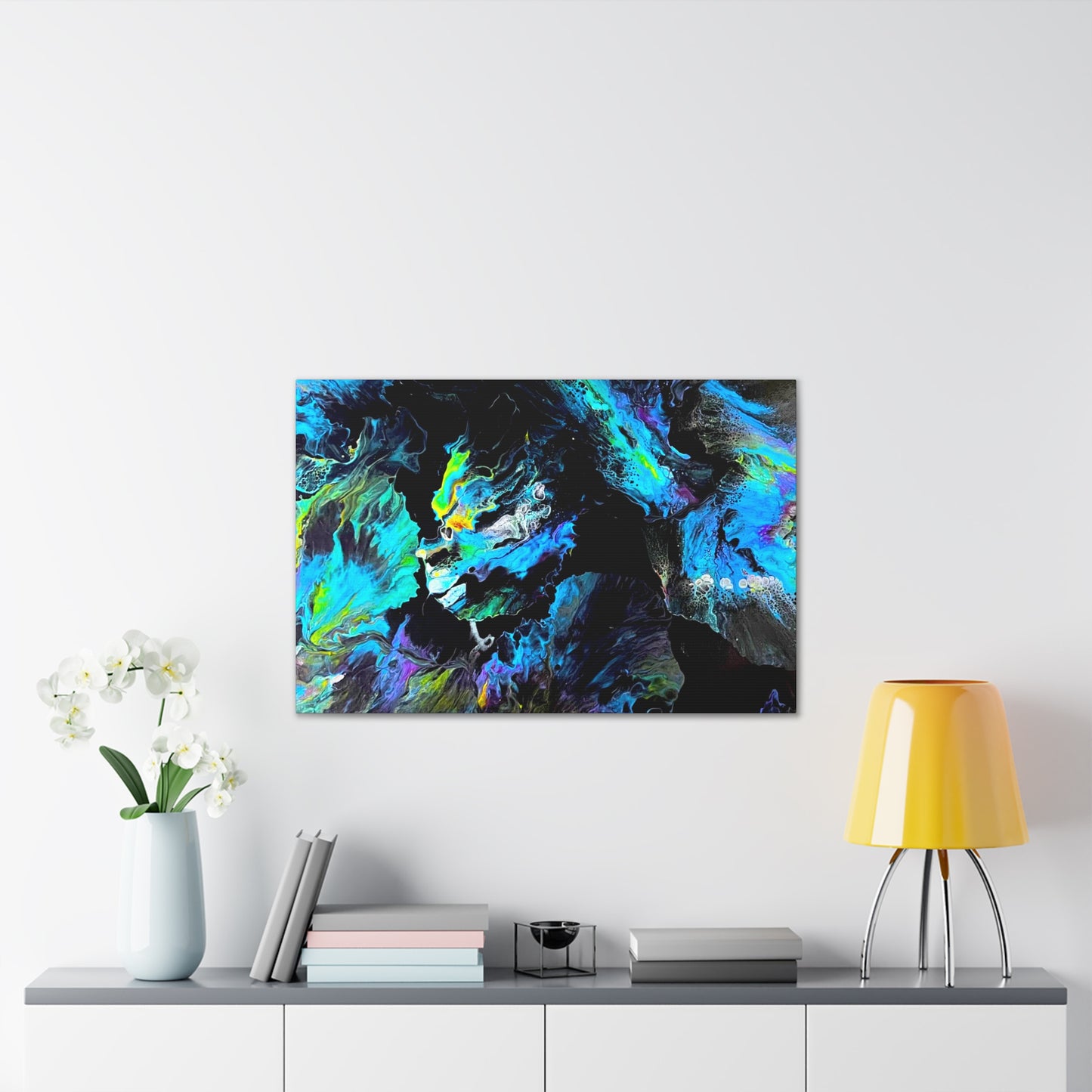 Sea of Serenity stretched canvas print