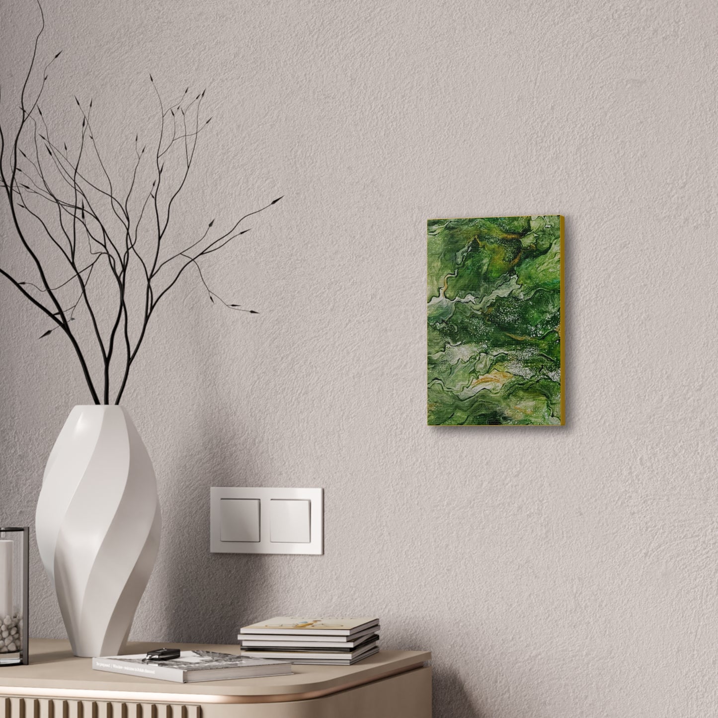 Emerald Oasis Canvas Print, 0.75"
