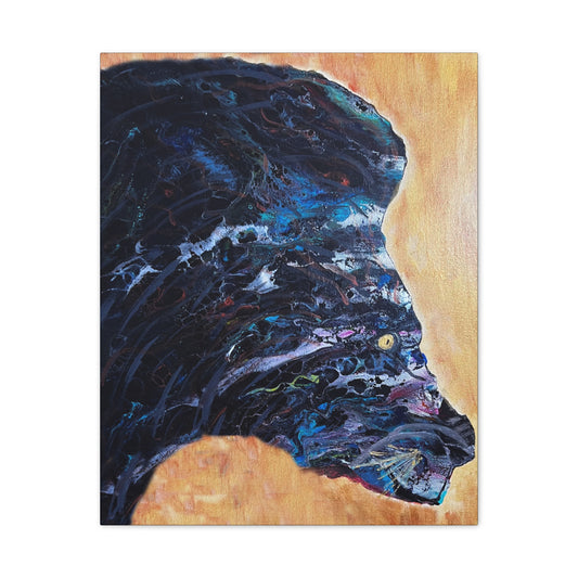 Midnight Beast Canvas