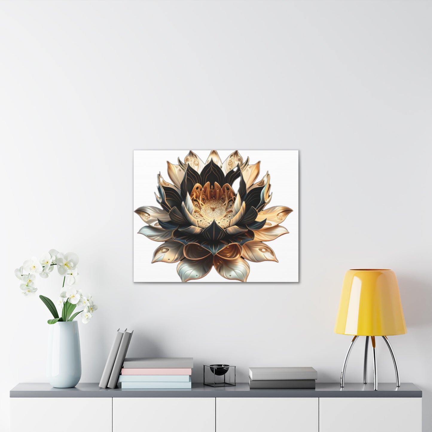 Lotus Awakening Canvas Print
