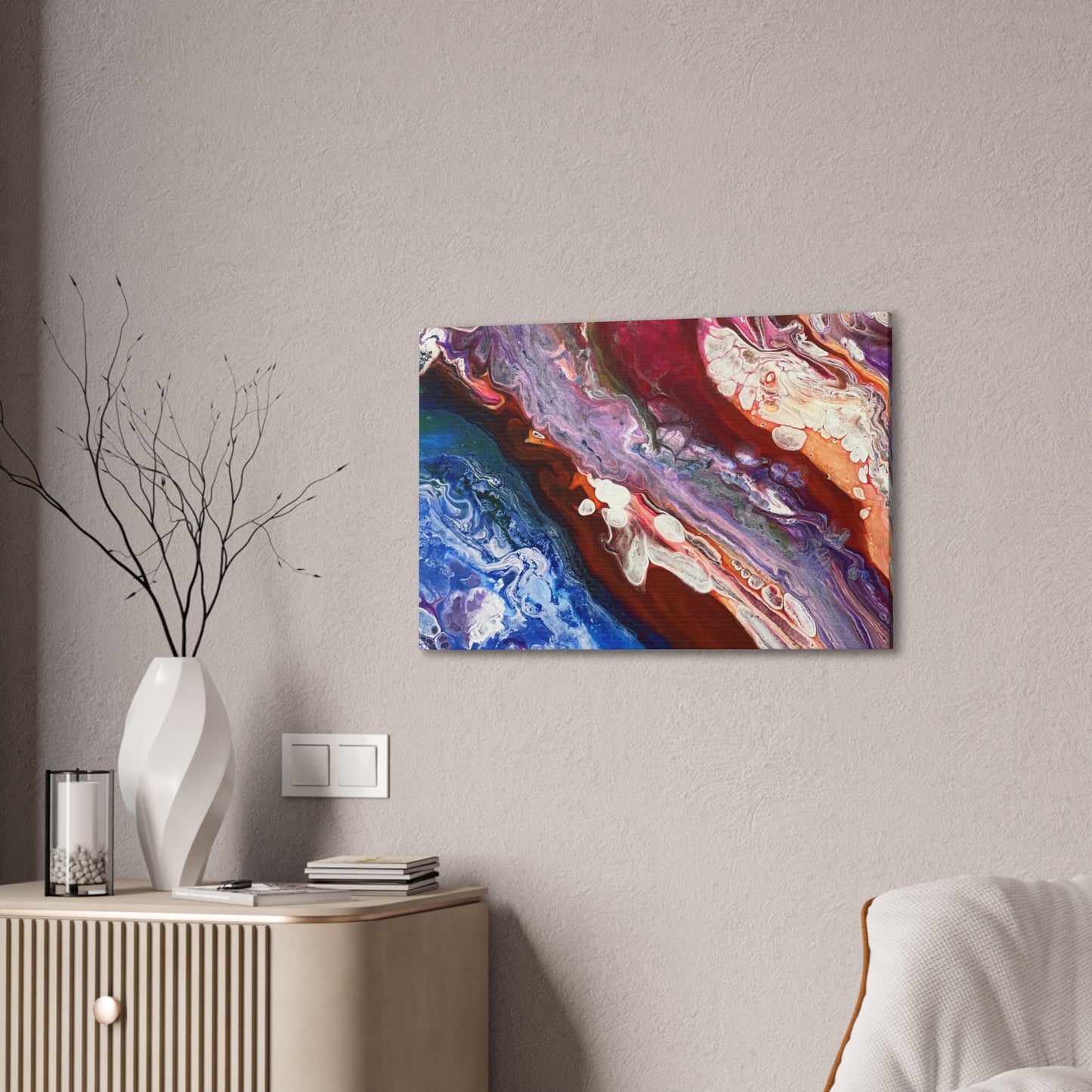 Crimsom Tide Canvas