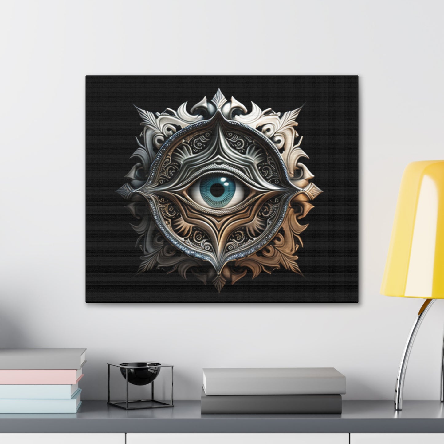 Mystic Guardian Steampunk Canvas Print