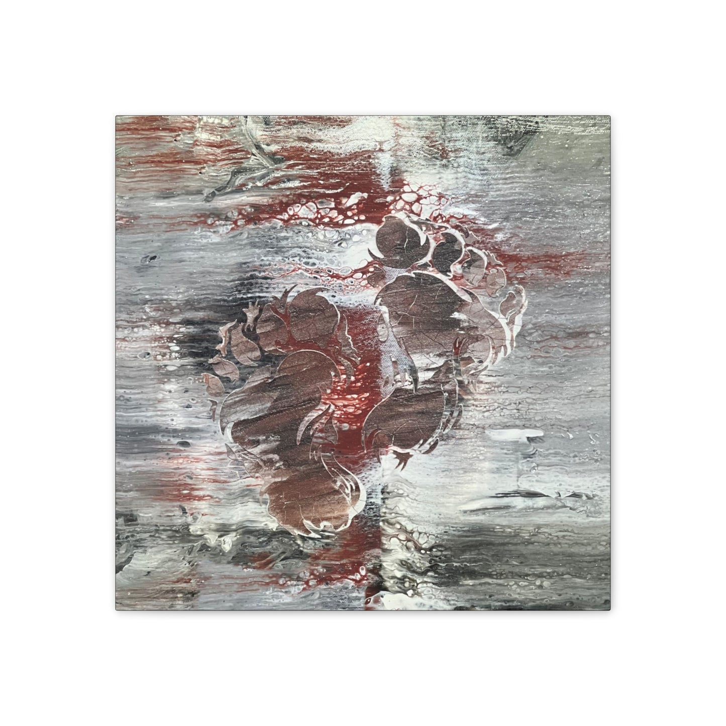 Little Big Foot Canvas Stretched