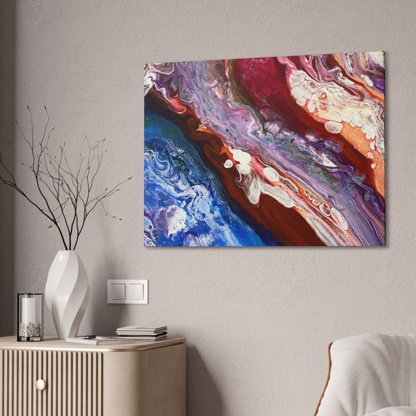 Crimsom Tide Canvas