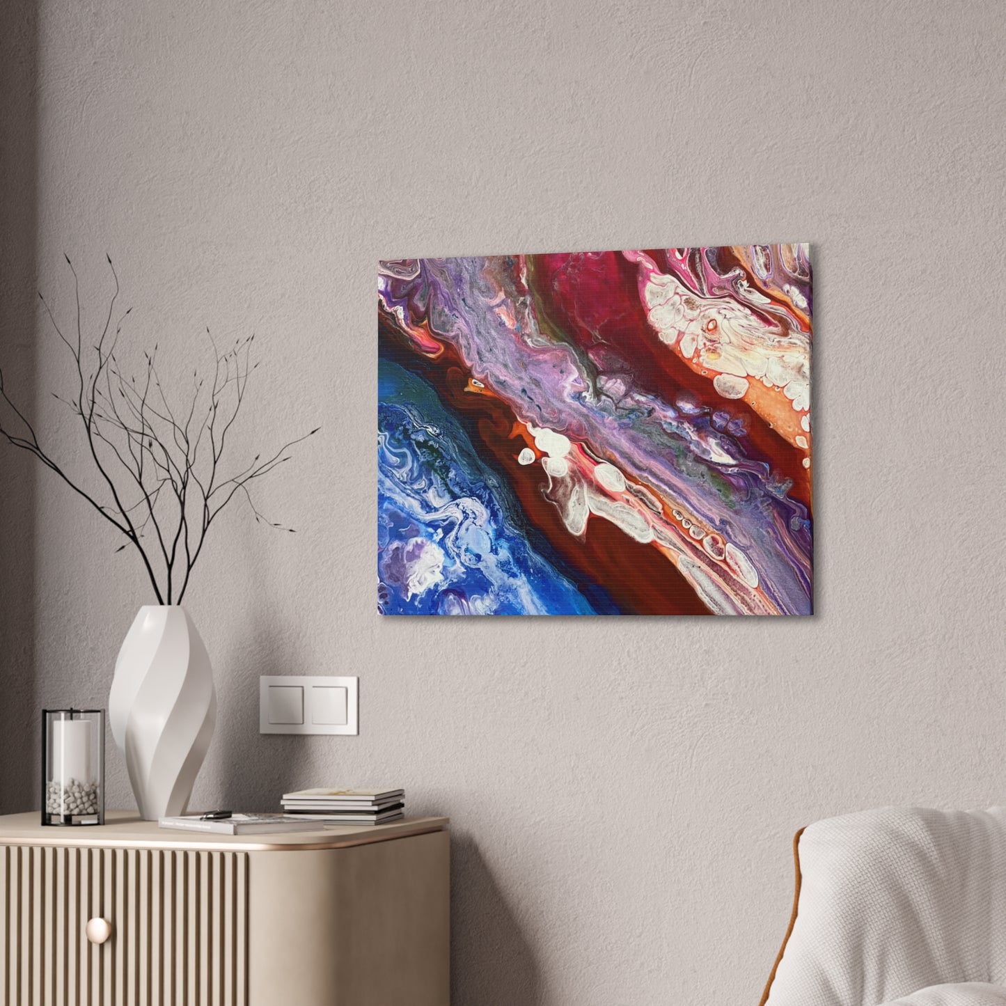 Crimsom Tide Canvas