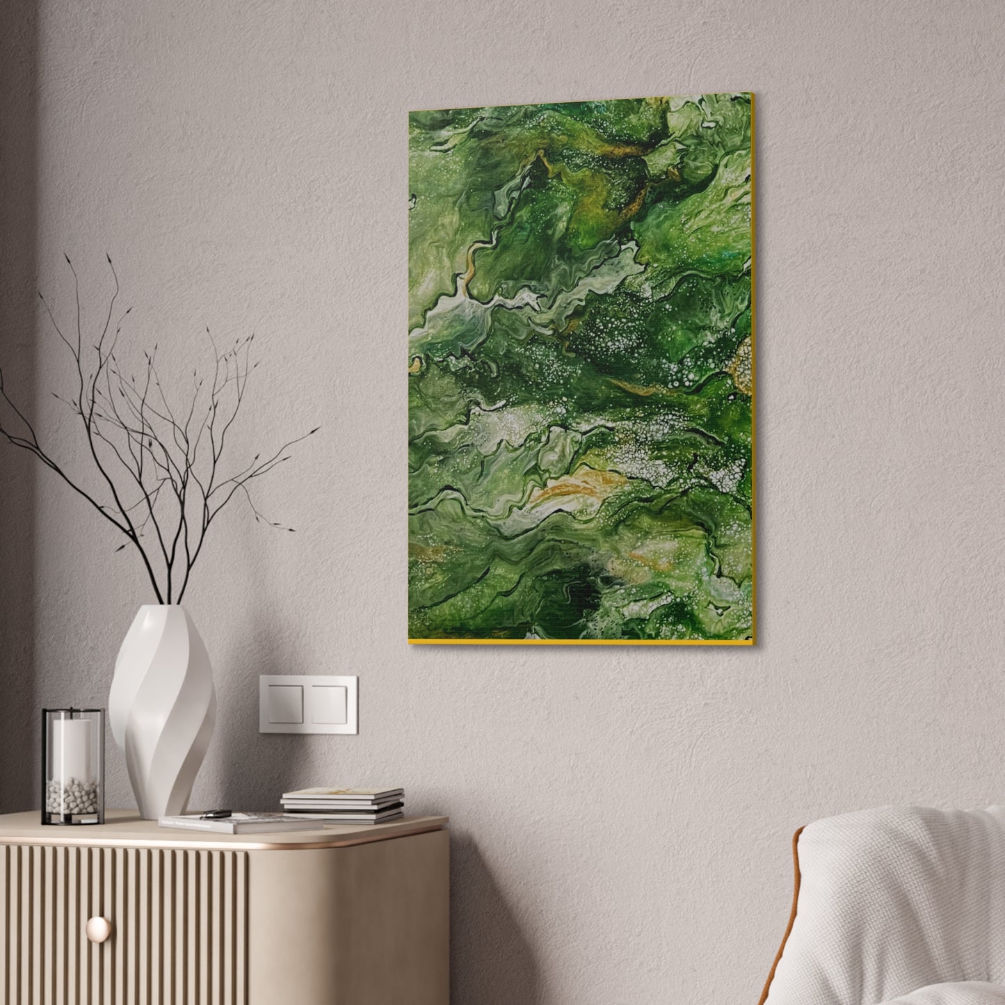 Emerald Oasis Canvas Print, 0.75"