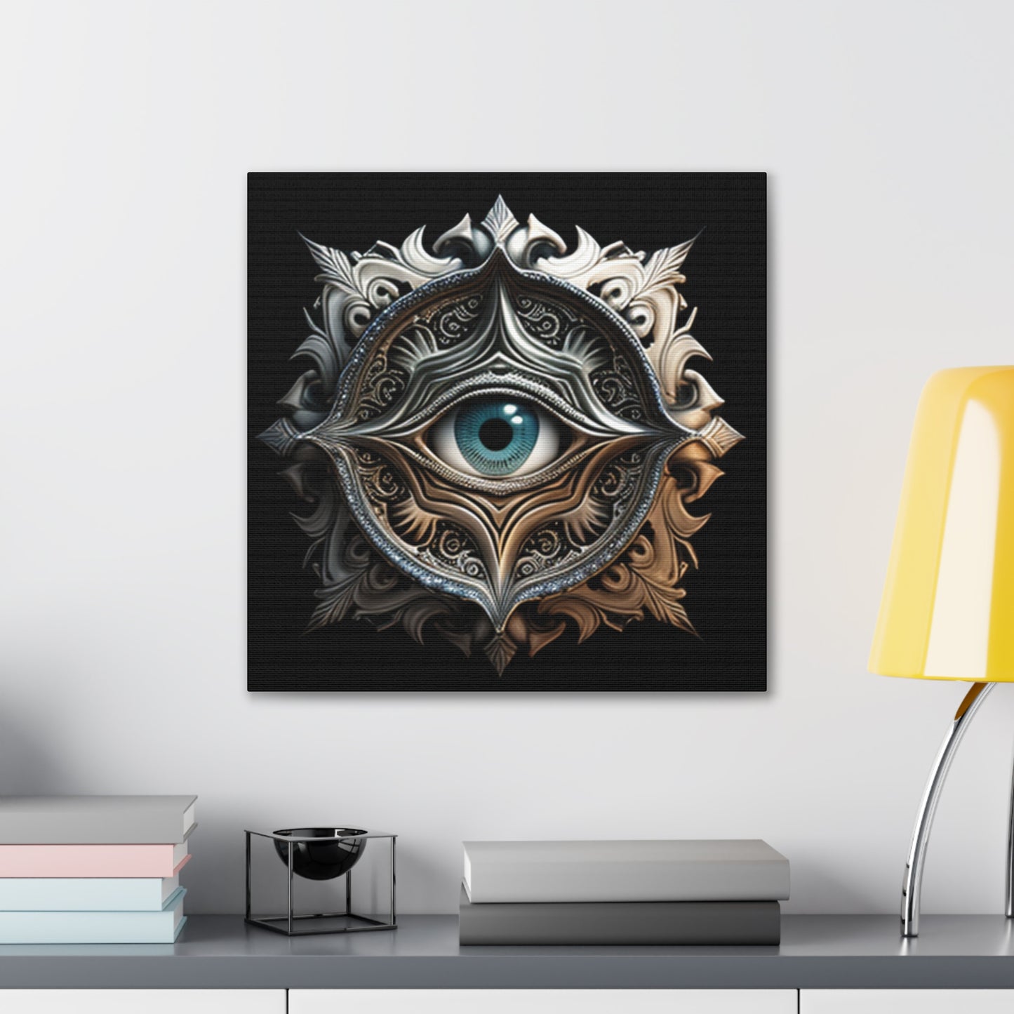 Mystic Guardian Steampunk Canvas Print