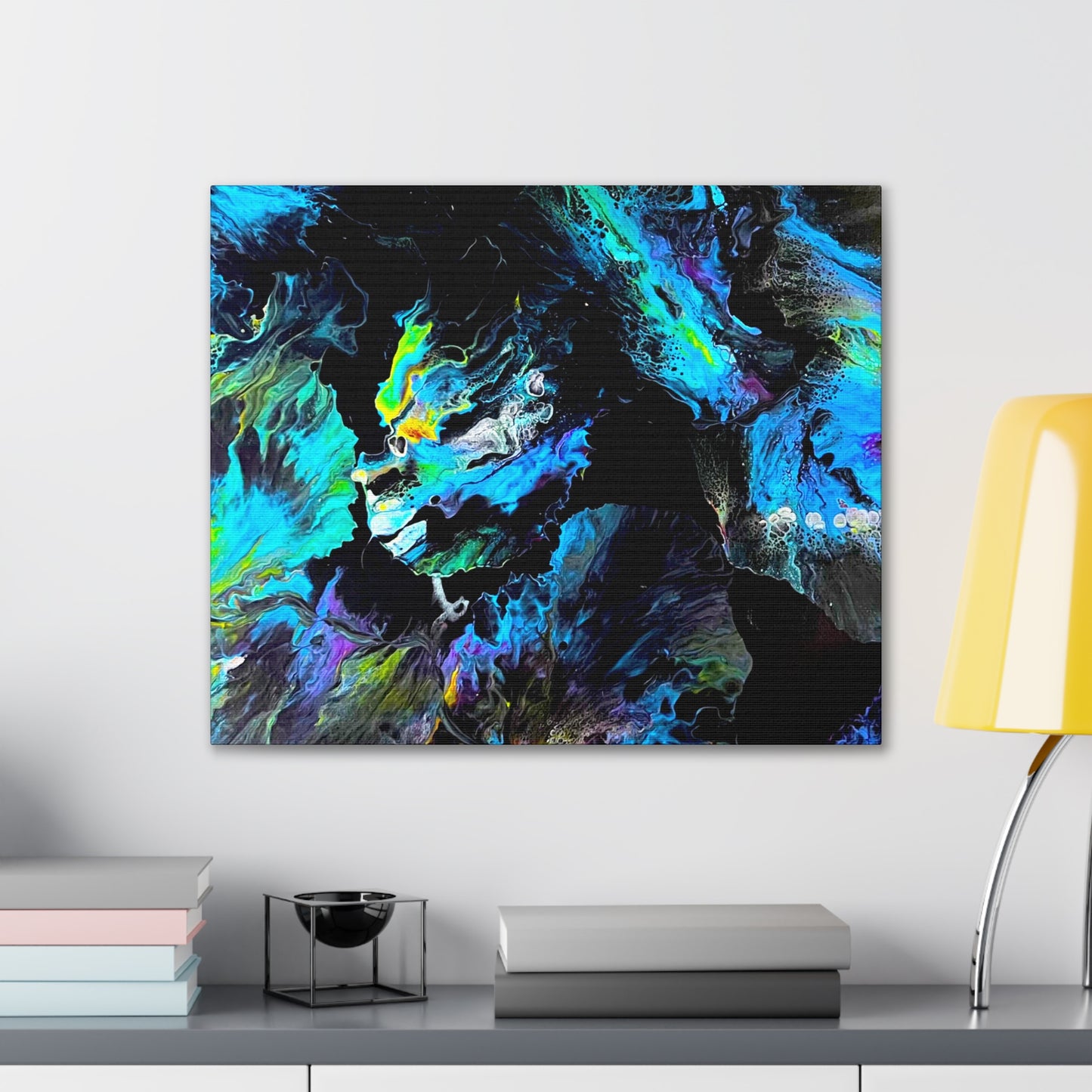 Sea of Serenity stretched canvas print