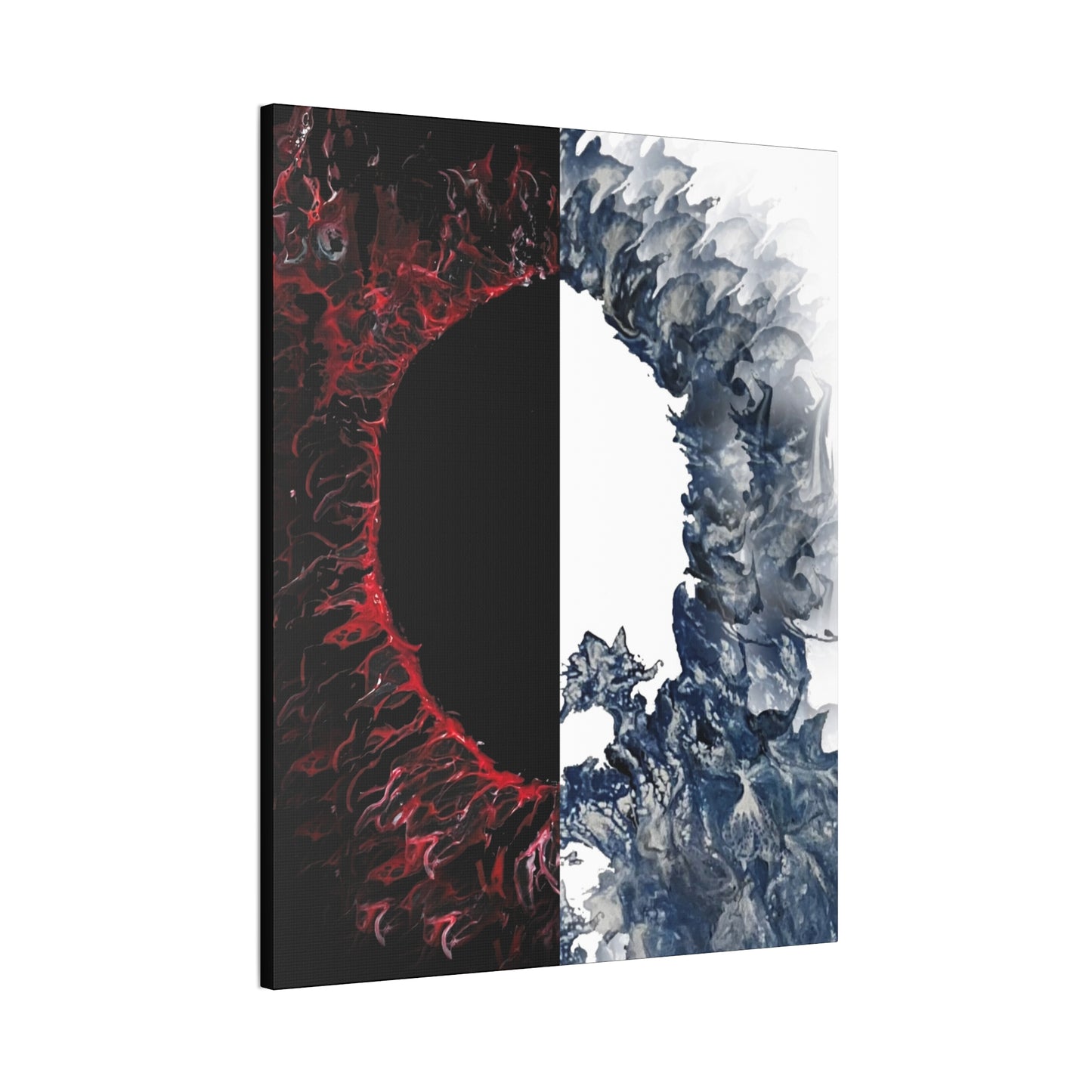 Ying and Yang Eclipse Canvas