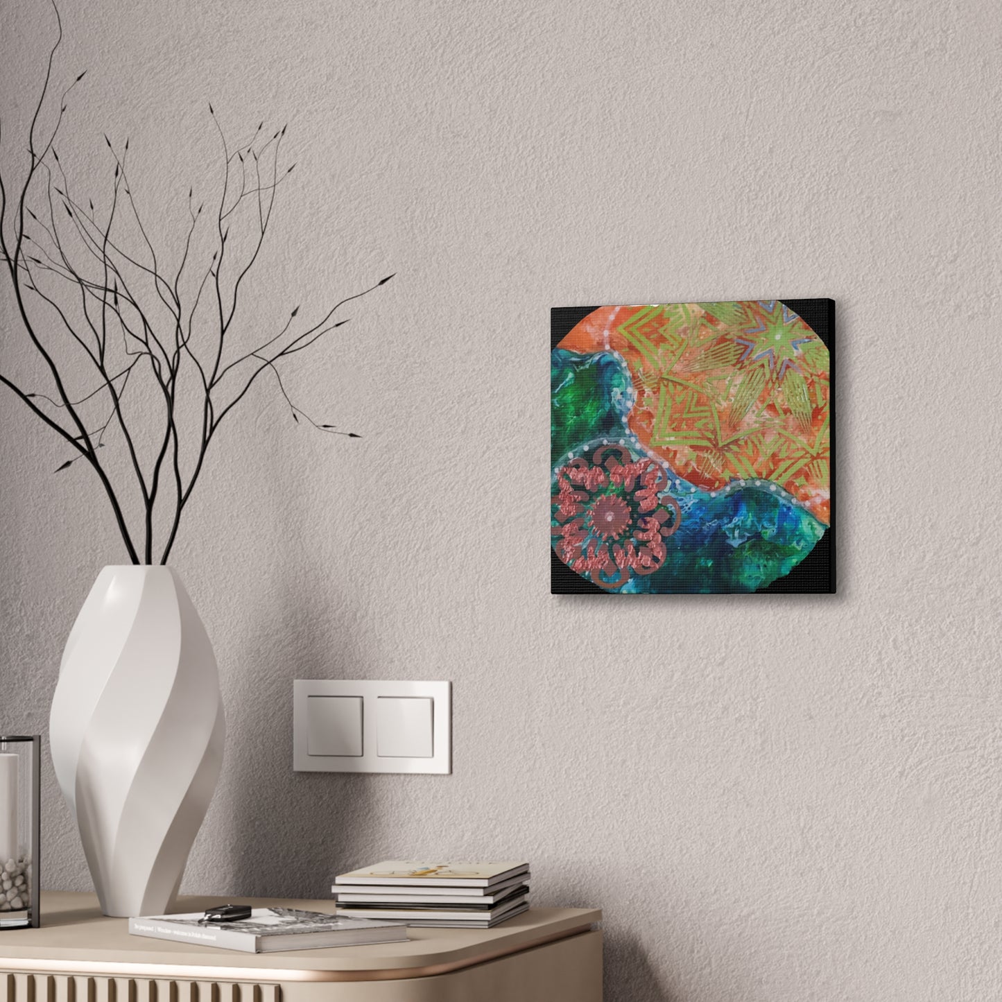 Spirit Harmony stretched canvas print