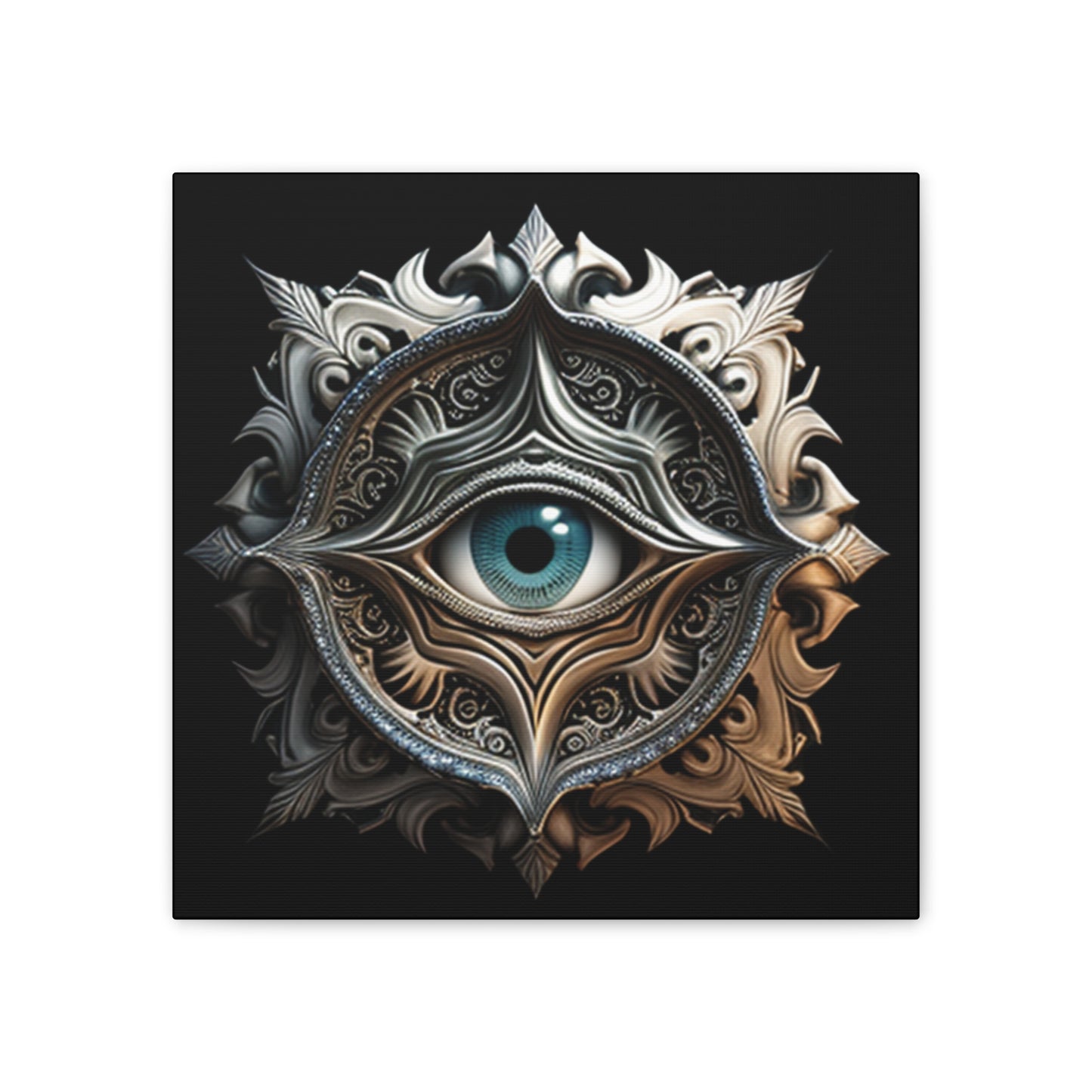 Mystic Guardian Steampunk Canvas Print