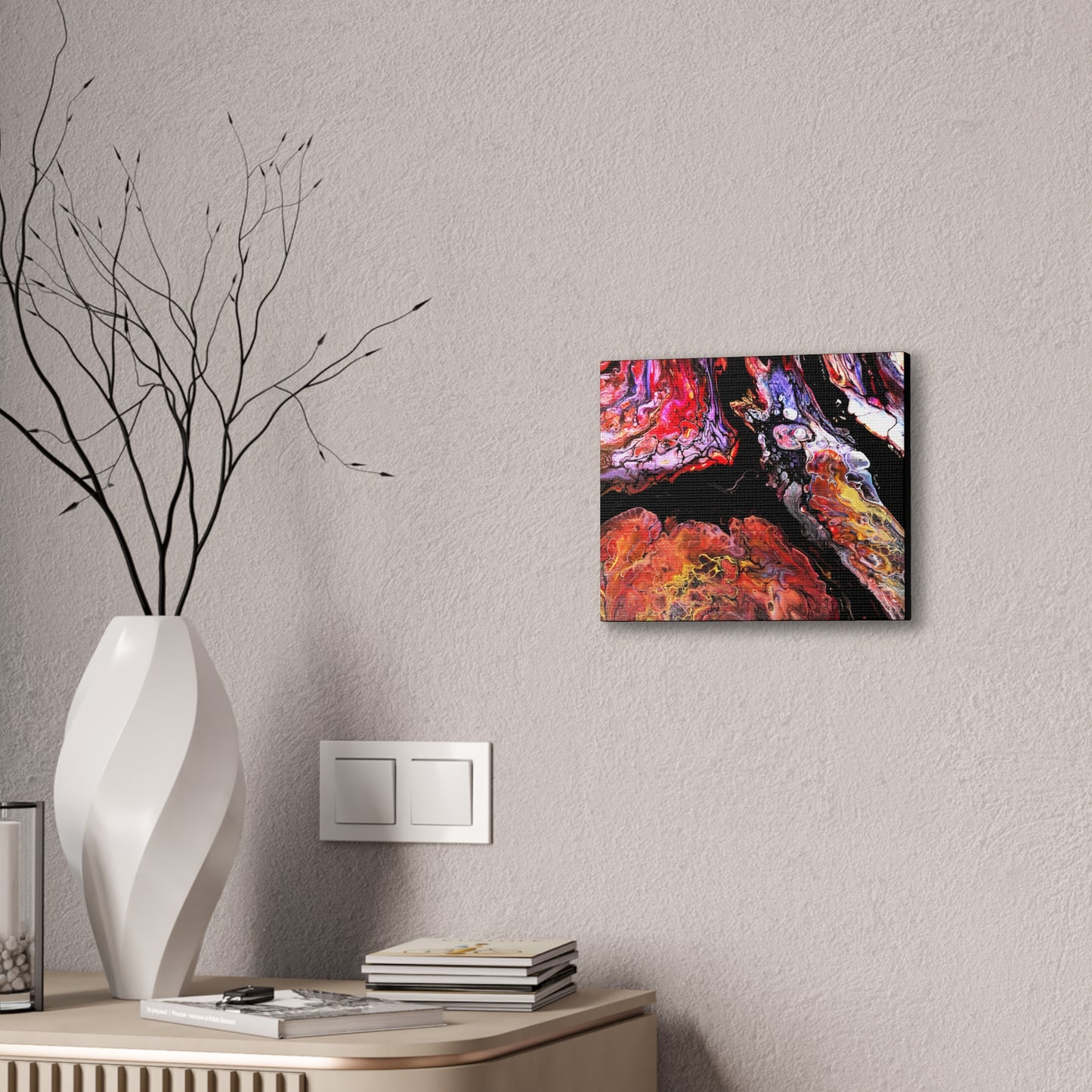 Vibrant X Ray Canvas