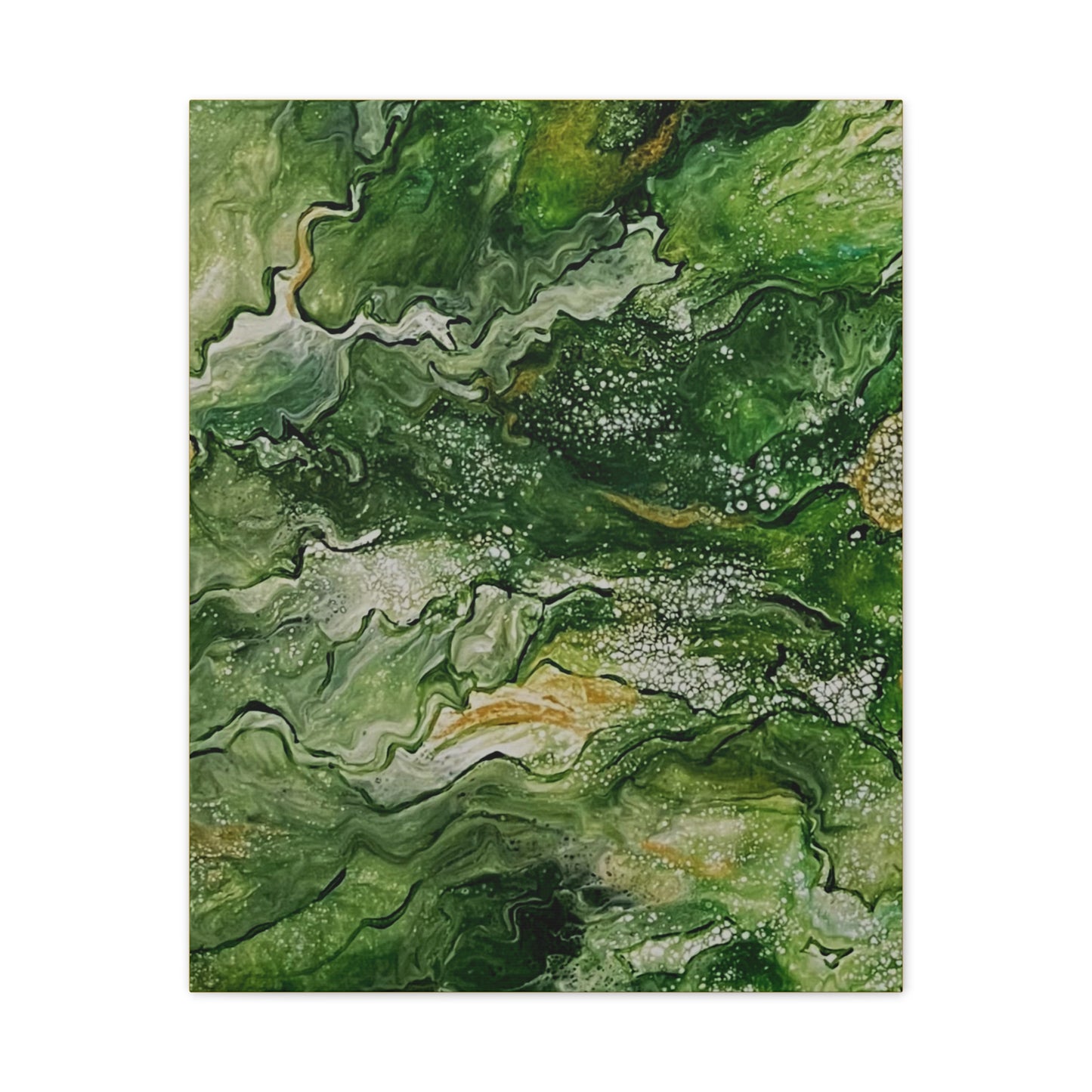 Emerald Oasis Canvas Print, 0.75"